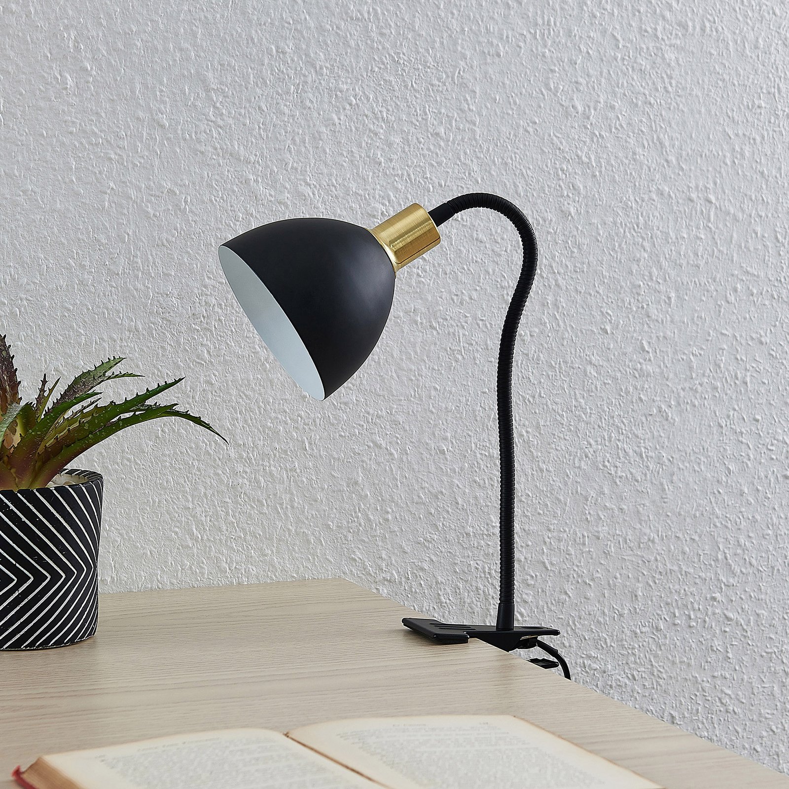 Genora Klemmelampe Black - Lindby