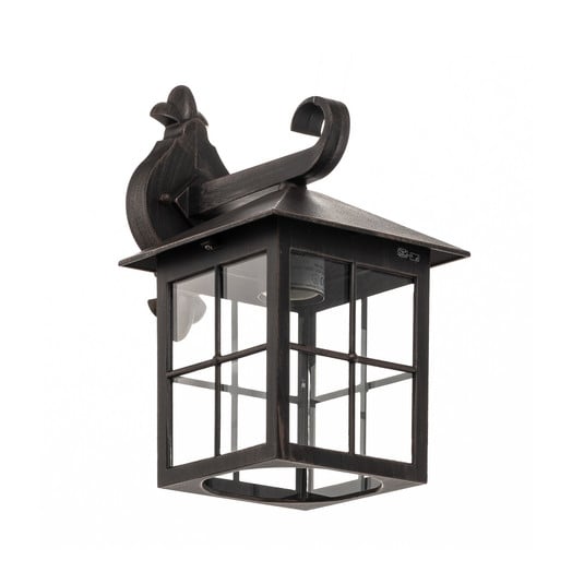 Ida ulkoseinävalaisin, ruosteenvärinen, 34 cm, lyhty, E27- Lindby