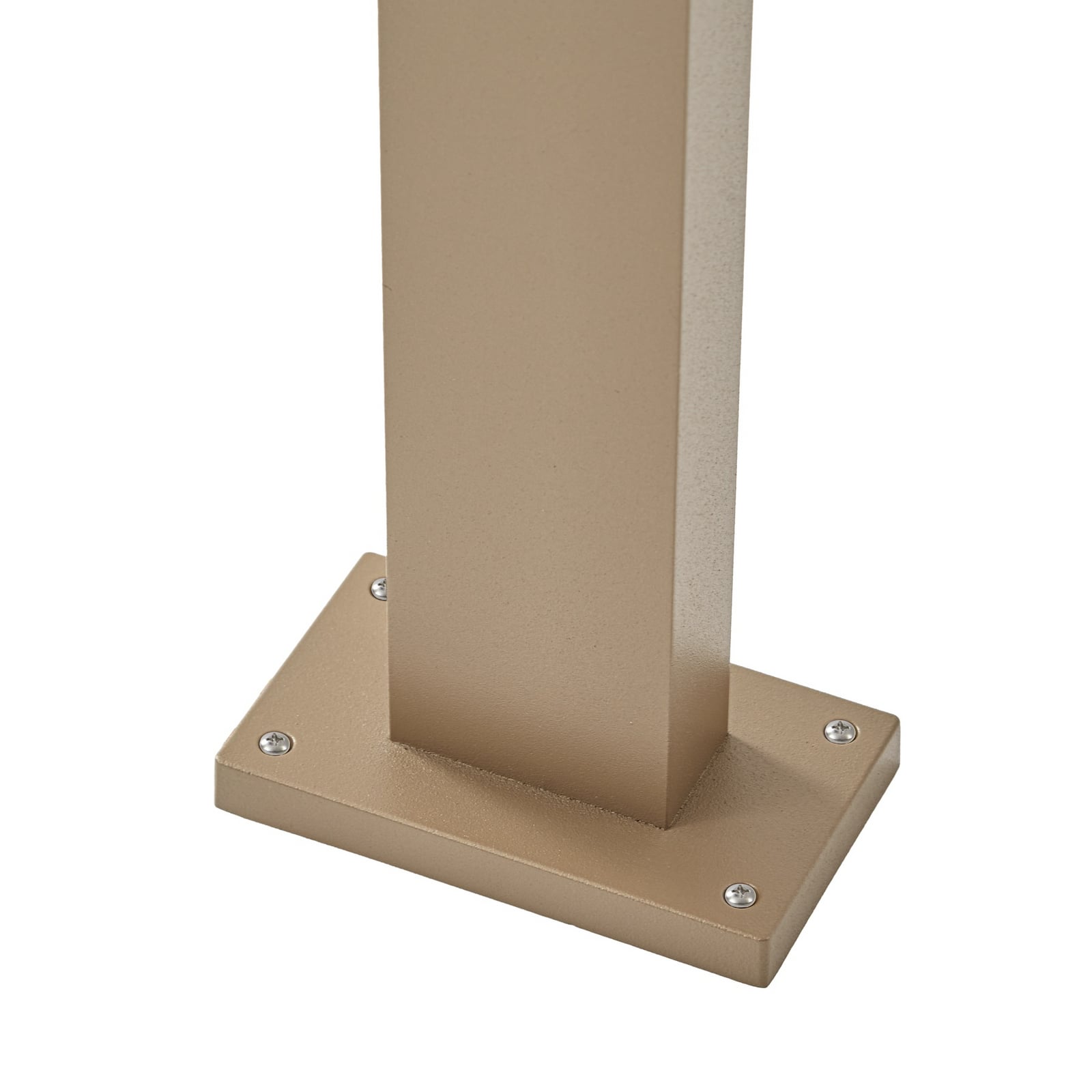 Ferda svjetiljka za stazu, IP44, E27, 60 cm, smeđa, staklo - Lucande