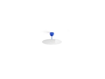 Millimetro Deckenleuchte H23 Ø50 Royal Blue/Mirror - Luceplan