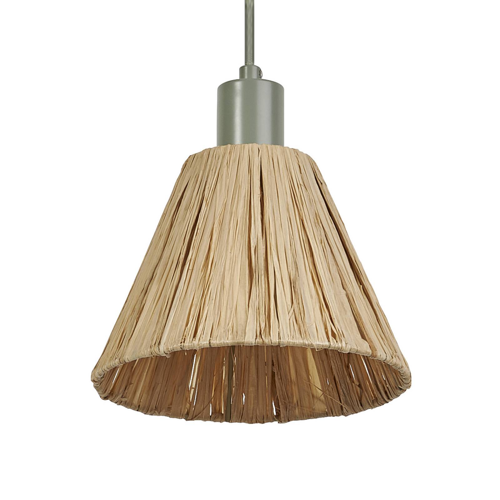 OSRAM Hängeleuchte Decor Raffia, 1-fl., Bast, naturfarben