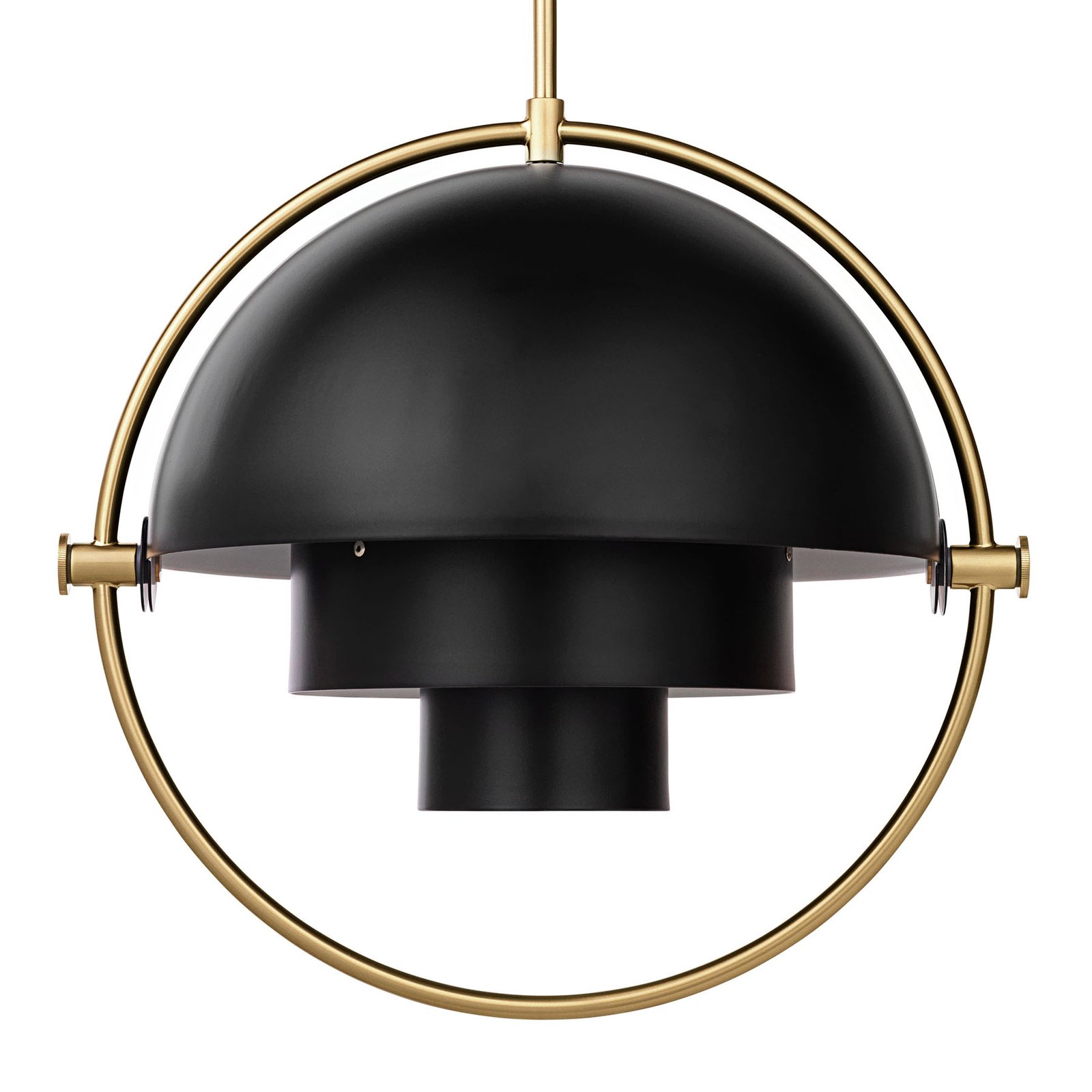 Multi-Lite Pendel Ø36 Messing/Svart - GUBI