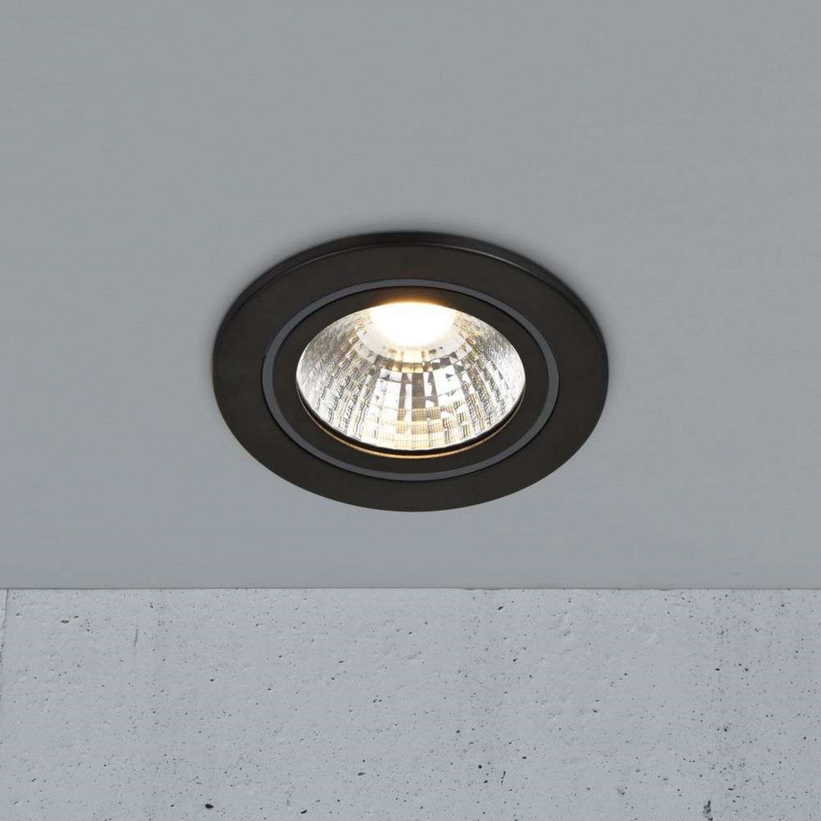 Alec 1-Kit Inbyggningsspot 3-Step Black Nordlux - Hall - Plast | Produkter - Spotlights - Inbyggdasspot | Lampspecialisterna
