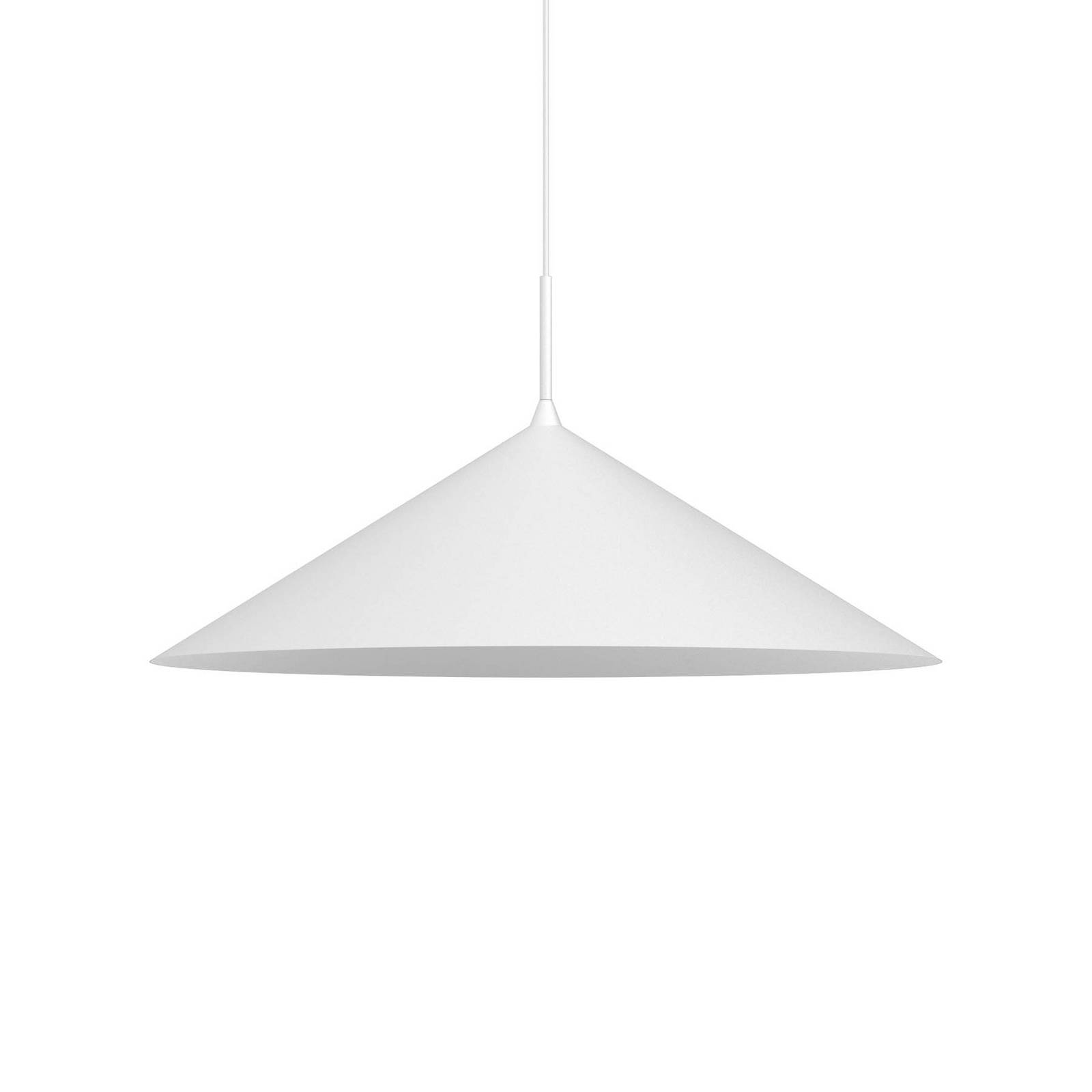 Lampa wisząca Capital, biała, 1-punktowa, Ø 60 cm, GX53