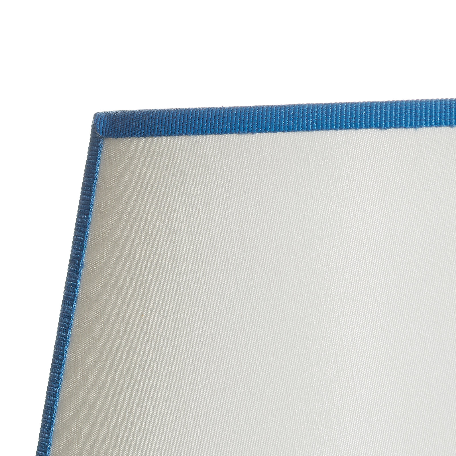 Keramička zidna svjetiljka A184 sa sjenilom od tkanine, plava