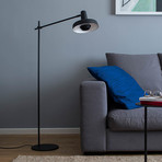 GRUPA Arigato Palace floor lamp with double arm