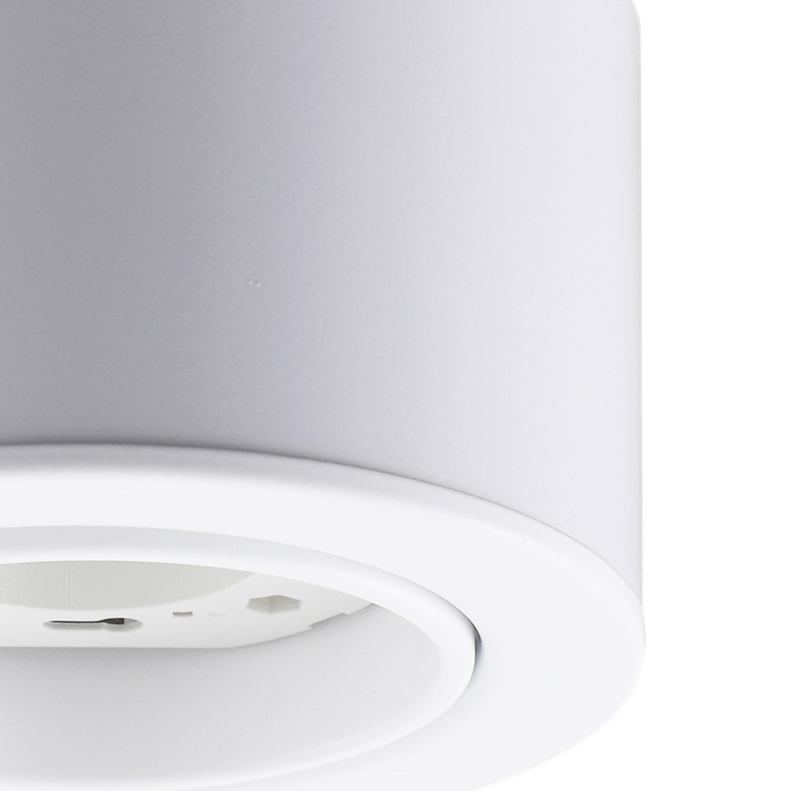 Lindby Downlight Jyla, 1-punktowa, biała matowa, GX53