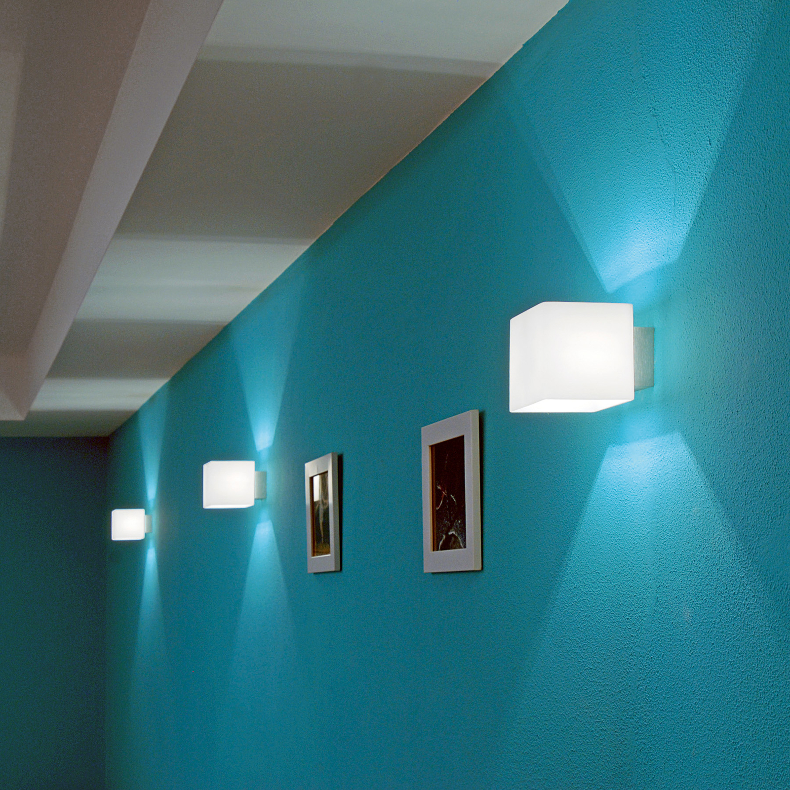 Casablanca Cube - glare-protected wall light