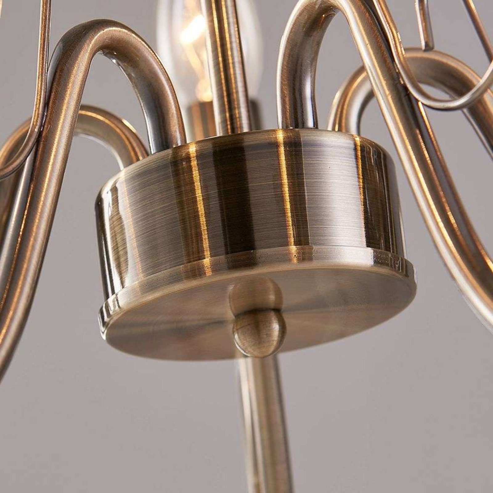 Marnia 5 Candelabru Brass - Lindby