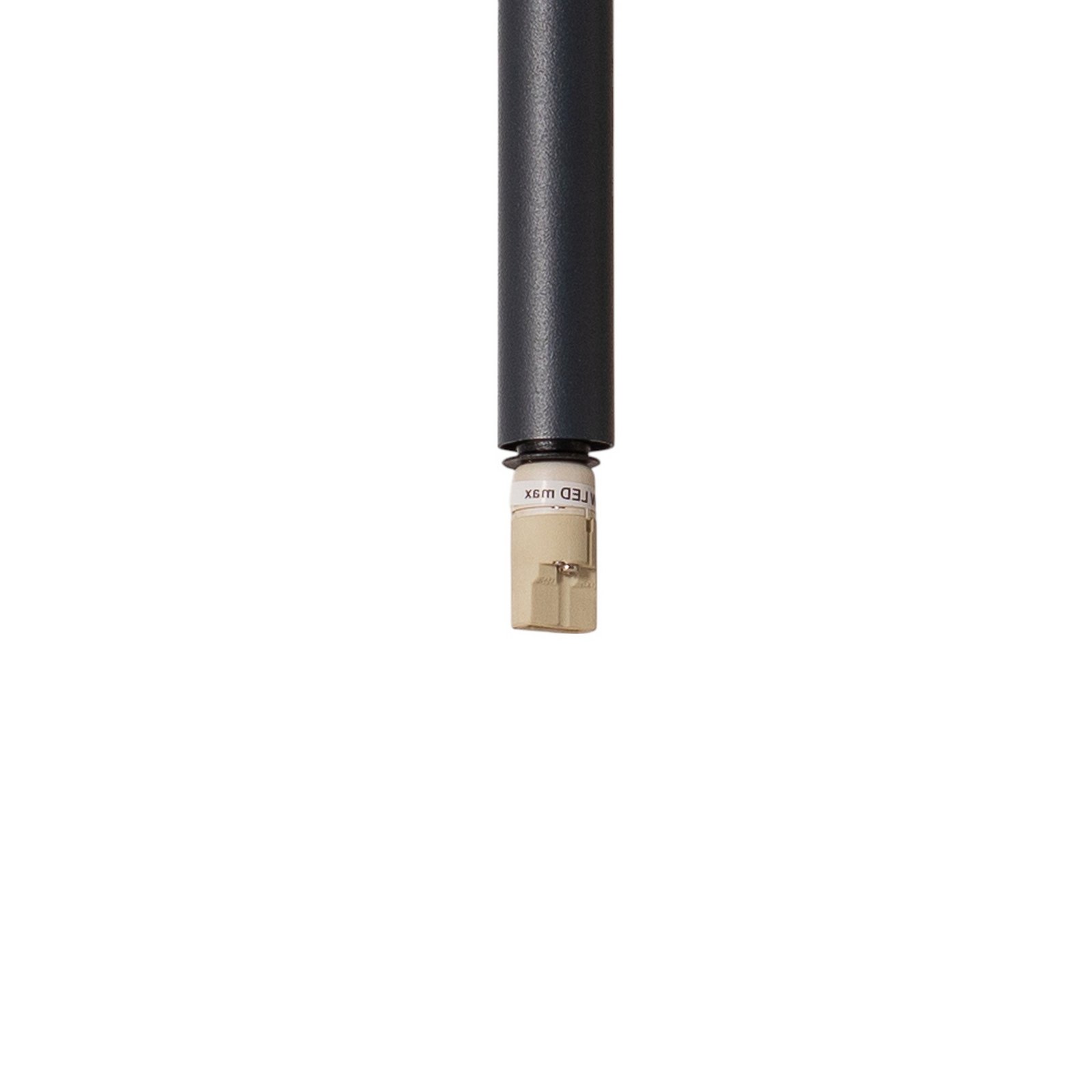 Hängeleuchte Sopel 1, anthrazit, 1-flammig, Stahl, Ø 5 cm