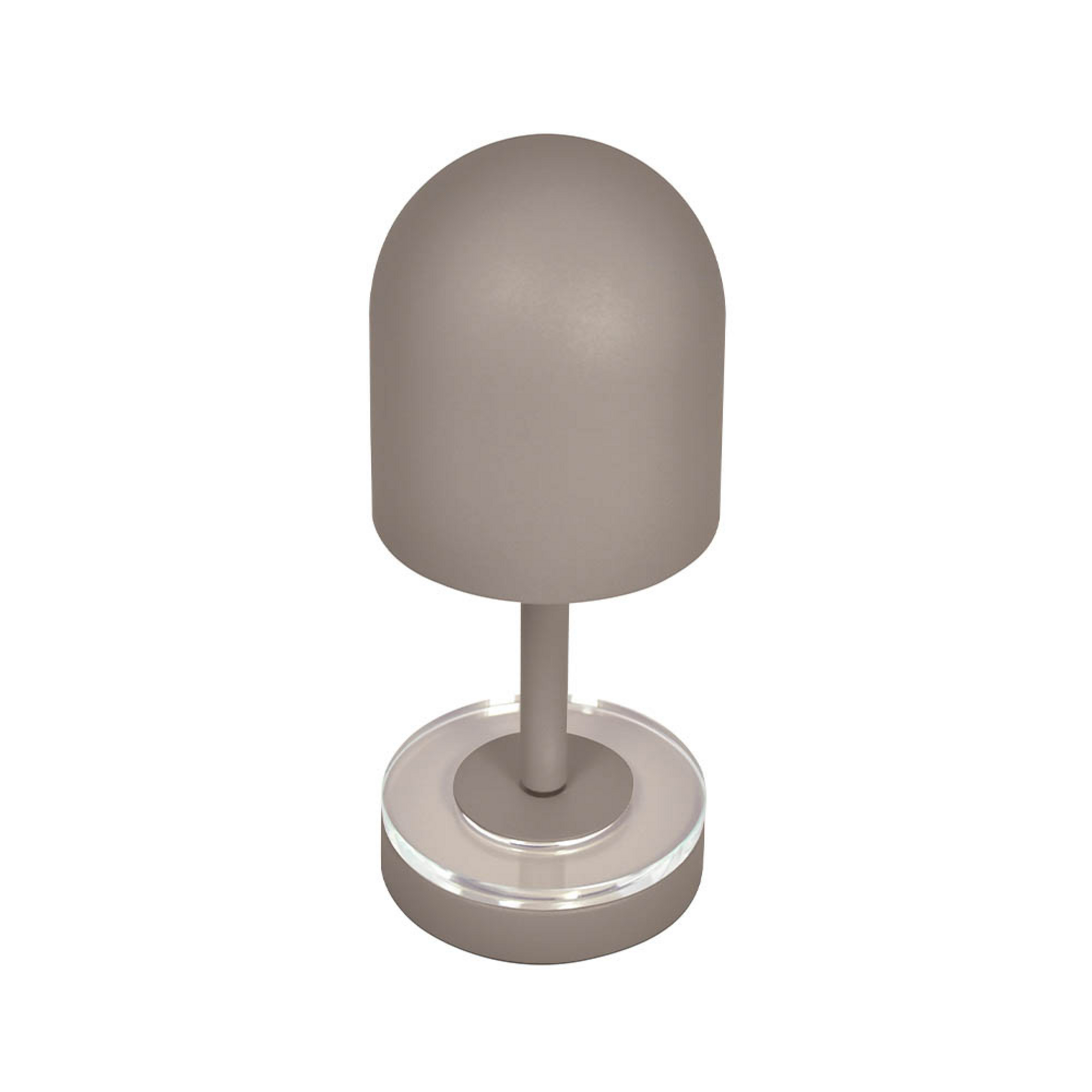 Luceo Portable tafellamp Taupe/Clear - AYTM