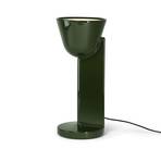 Lámpara de mesa Up, verde, de FLOS Céramique