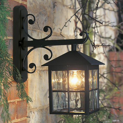 Kantet utevegglampe Winchester
