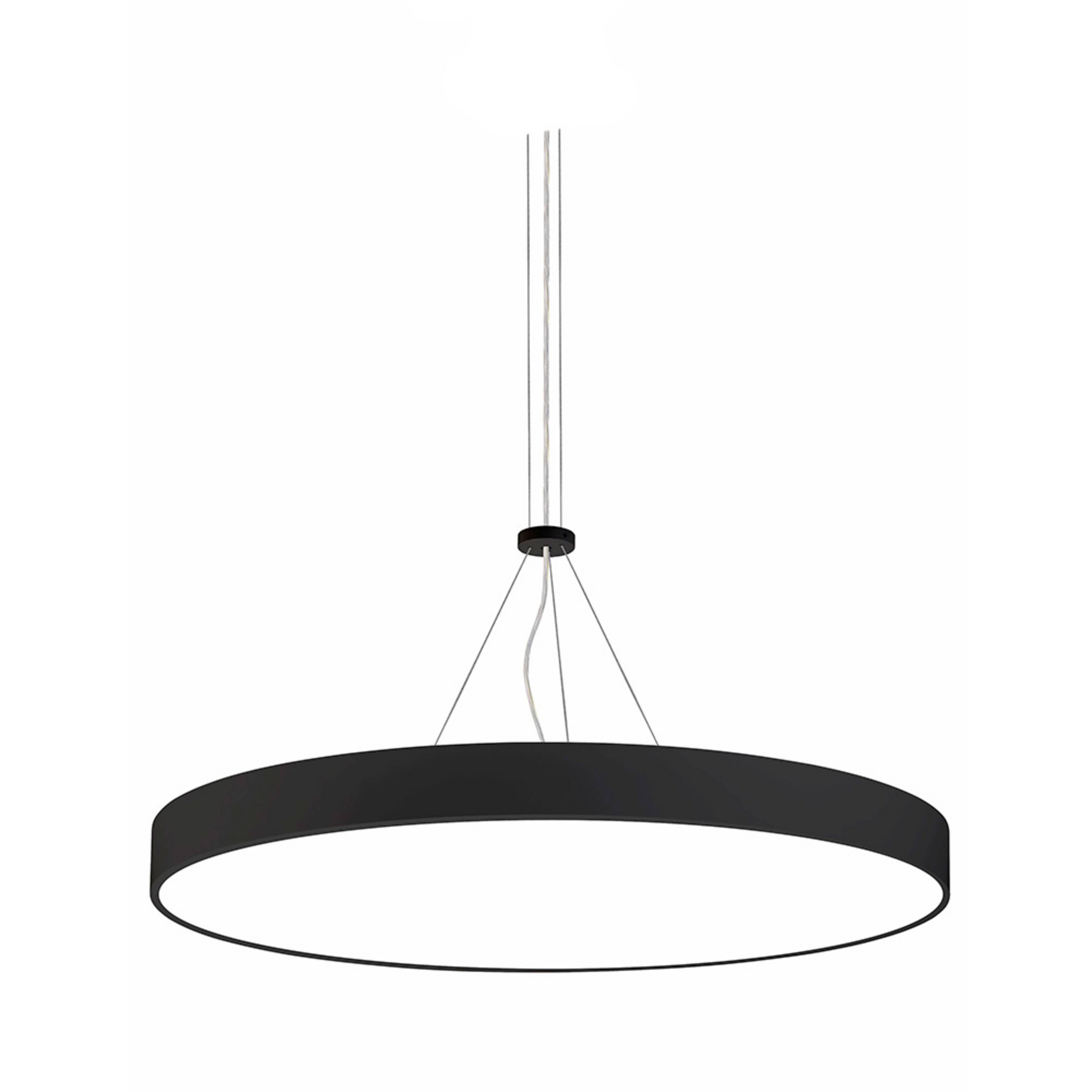 Luna C450 LED Visilica 3000K Crna - Antidark
