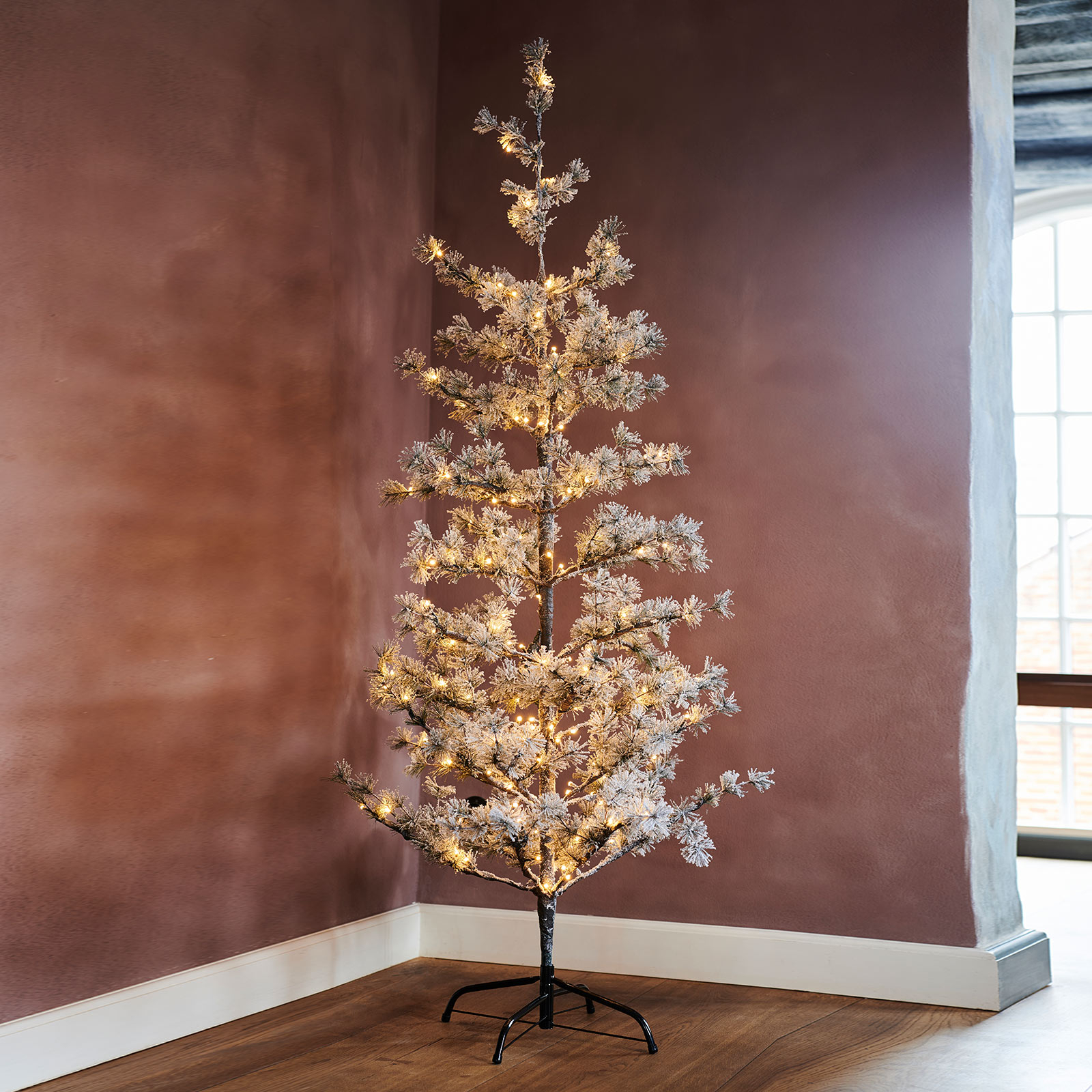 LED tree Alfi for indoor use, height 180 cm