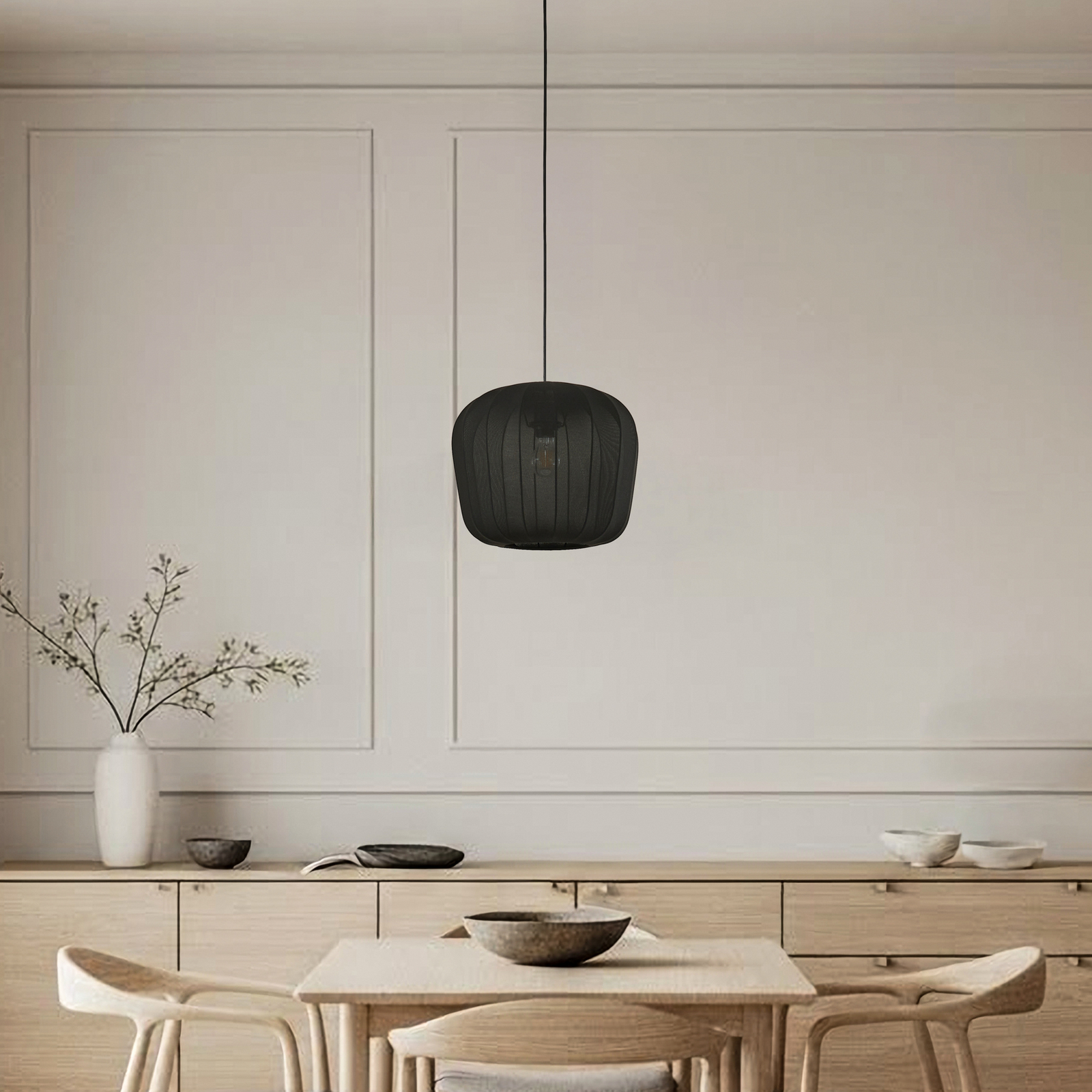 Helin Suspension Ø35 Noir - Lindby