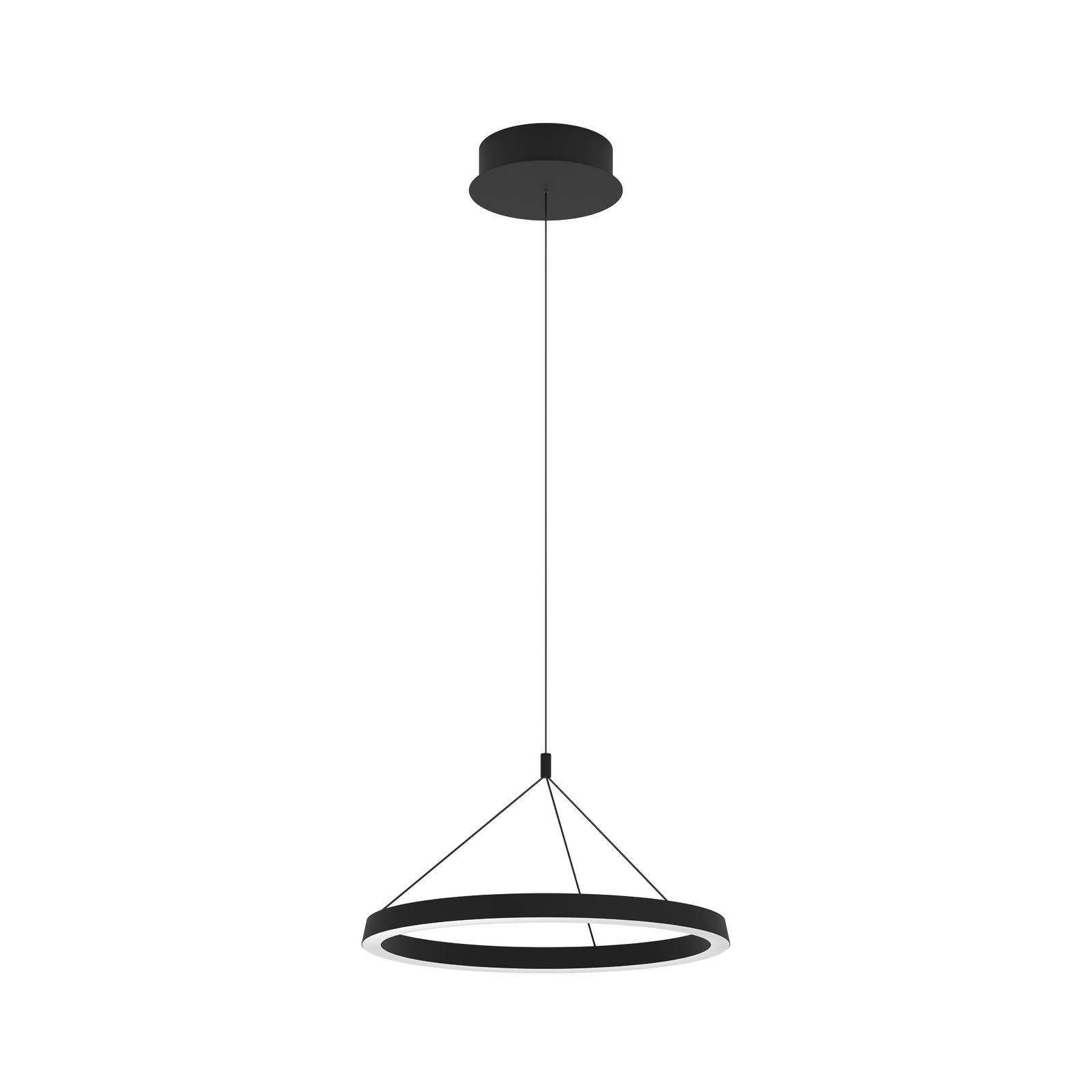 Stars of Light LED-Hängelampe Canyamel schwarz Ø 55 cm CCT