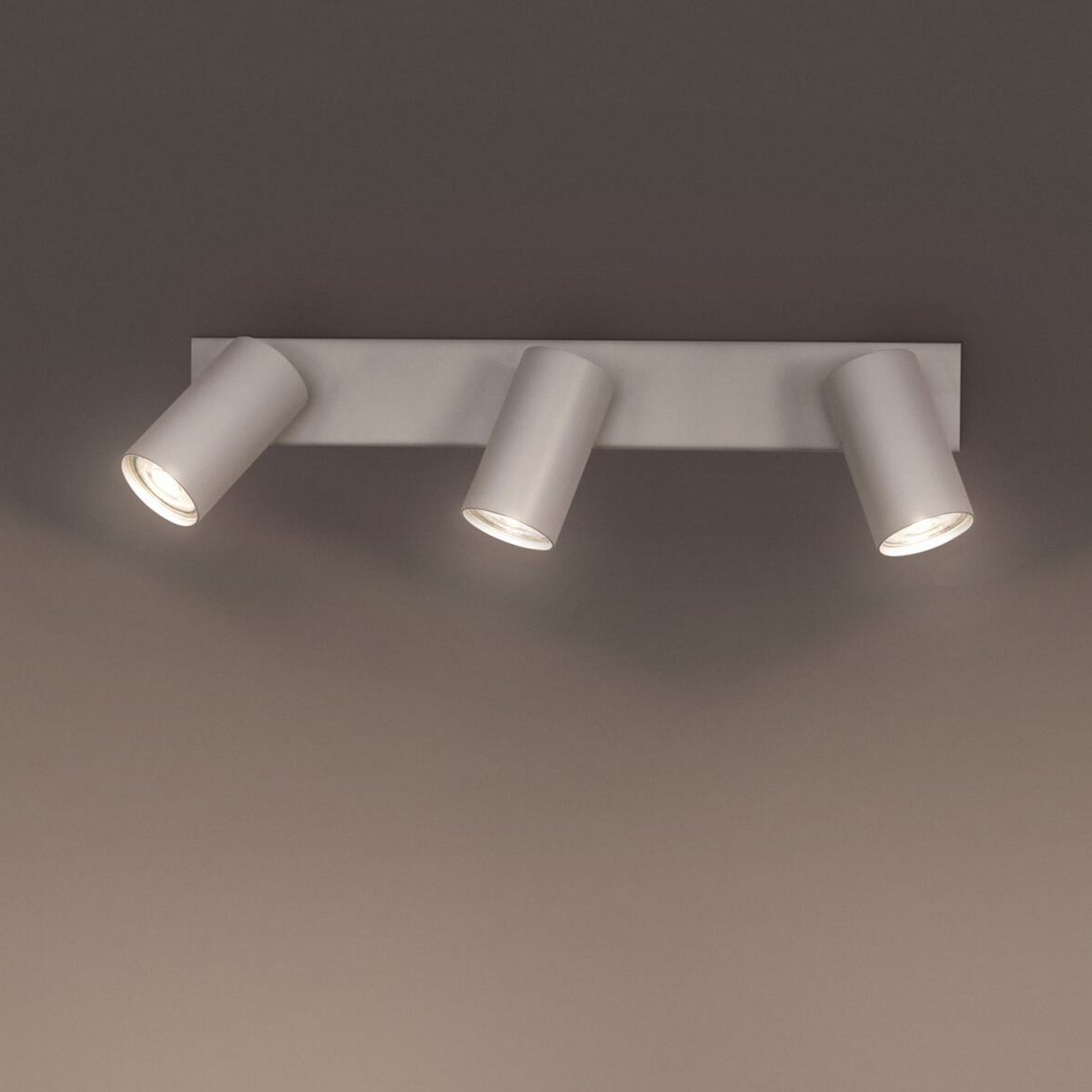 OSRAM Προβολέας οροφής OCTAGON, λευκός, 3 φτερά, GU10-LED 927 dim