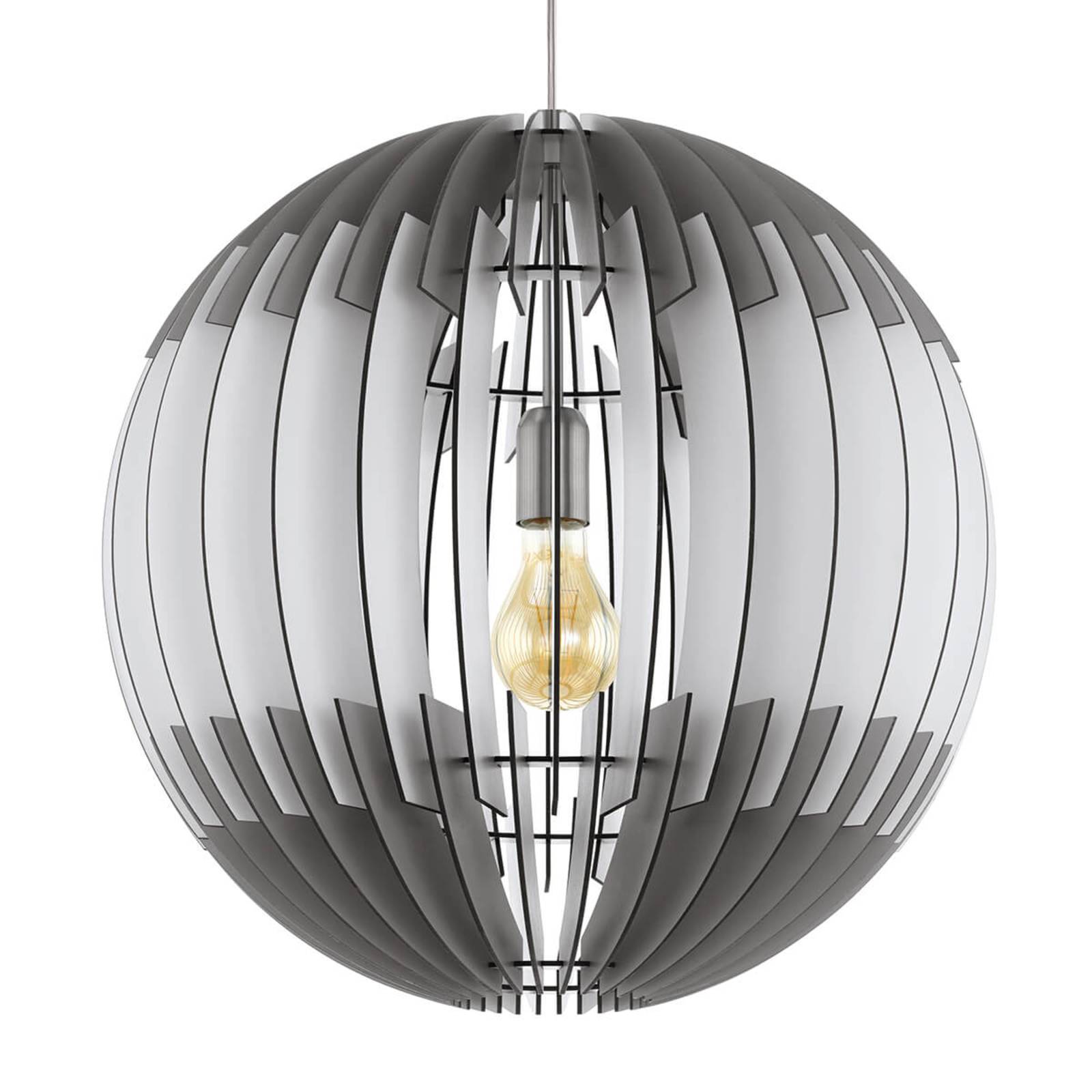 Olmero large pendant light with pallet lampshade