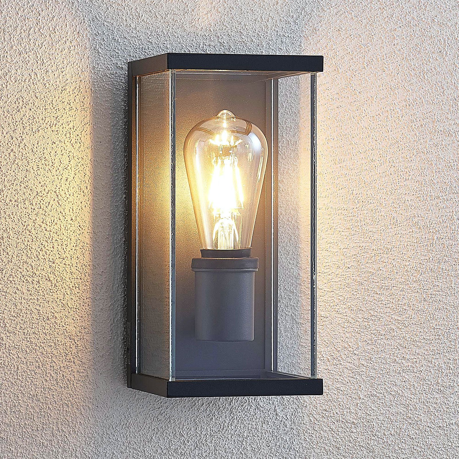 Susanne Utendørs Vegglampe Anthracite - Lindby