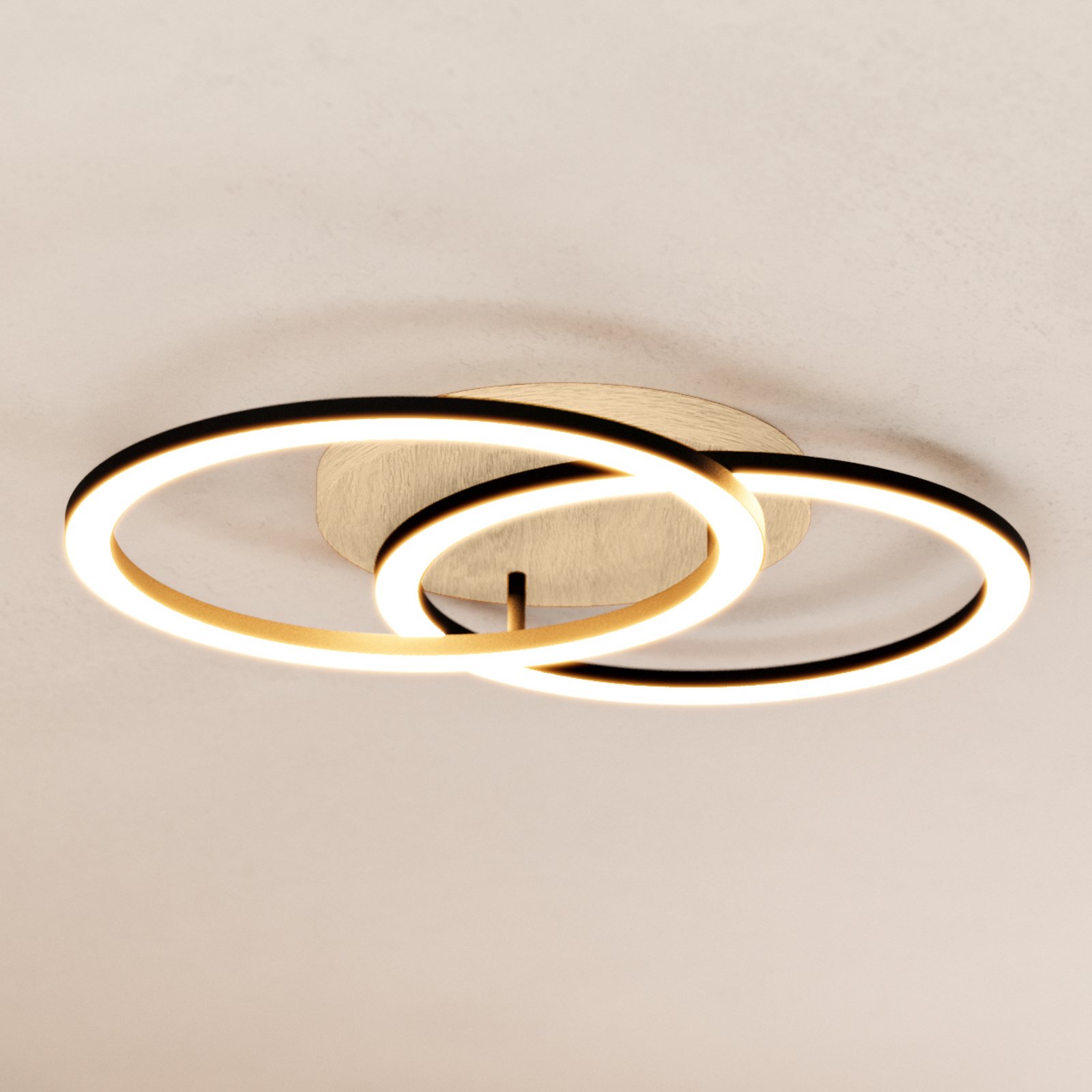 EGLO connect Smart-LED-Deckenlampe Lomaltas-Z, 58cm, 4400lm