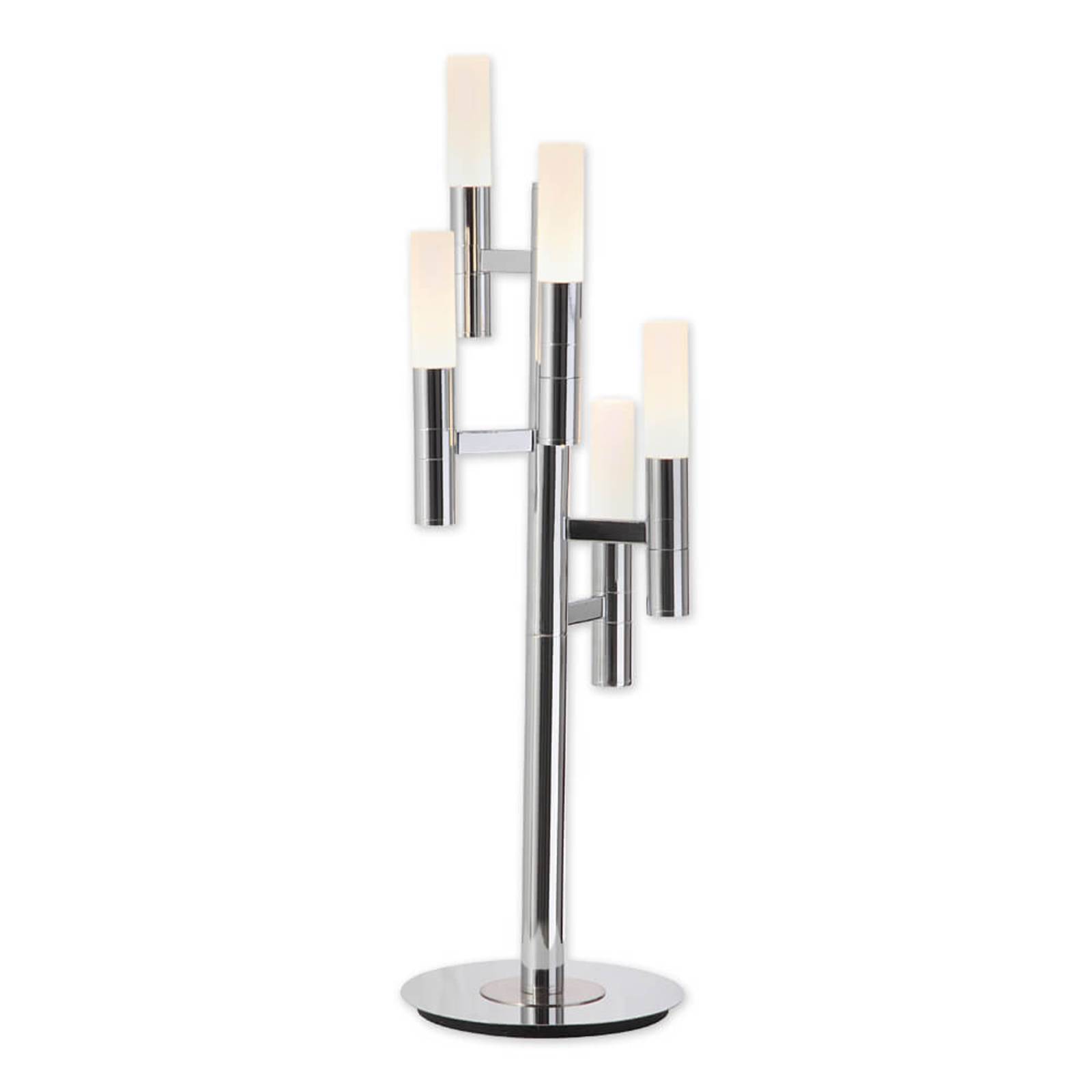 Näve LED Table Lamp - Living / Dining Room - dimmable - Modern - Silver
