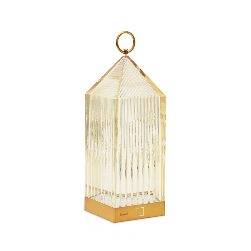 Kartell - Lantern Portable Tischleuchte V2 Amber