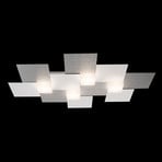 GROSSMANN Creo LED ceiling light 4-bulb 55 x 38.5 cm