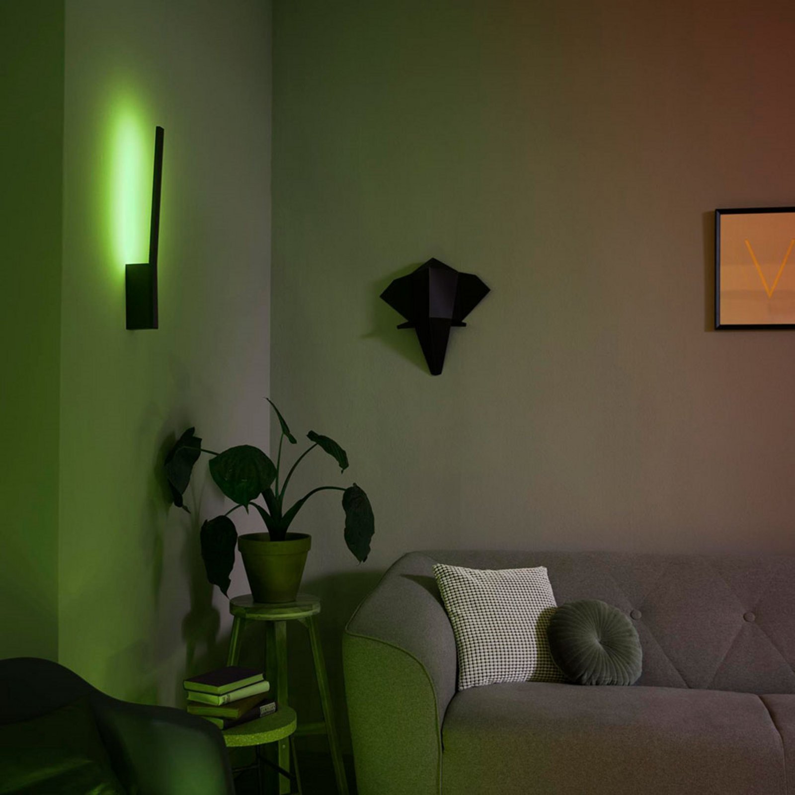 Liane Hue Aplică de Perete Black Bluetooth White/Color Amb. - Philips Hue