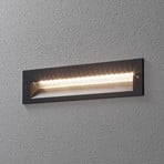 BEGA 33055 LED wall light 3,000K graphite 32 cm