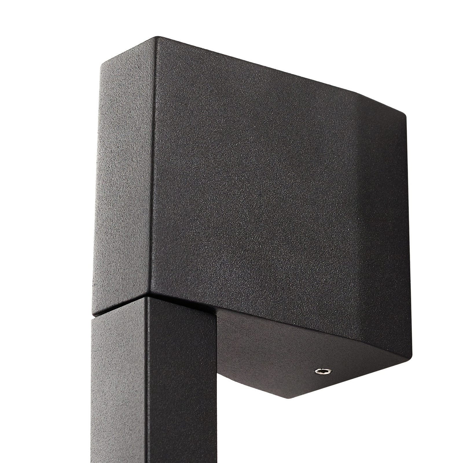 Neano Kinkiet zewnętrzny LED wysokość 90 cm IP54 czarny metal - Lindby