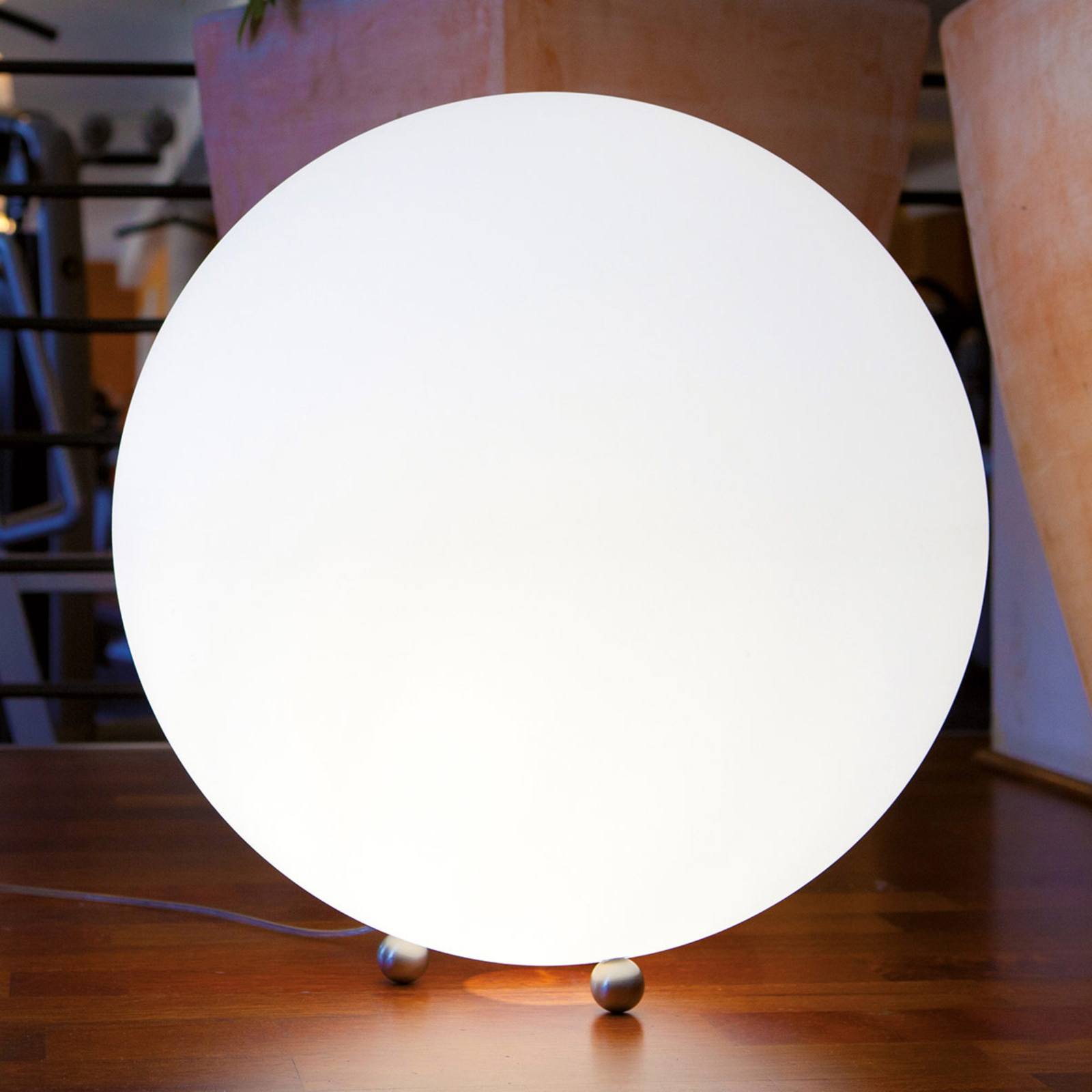 Epstein Snowball, A Decorative Interior Lamp, 50 cm, for Living / Dining Room, Polyethylene, metal, E27, 40 W, energy efficiency: A++
