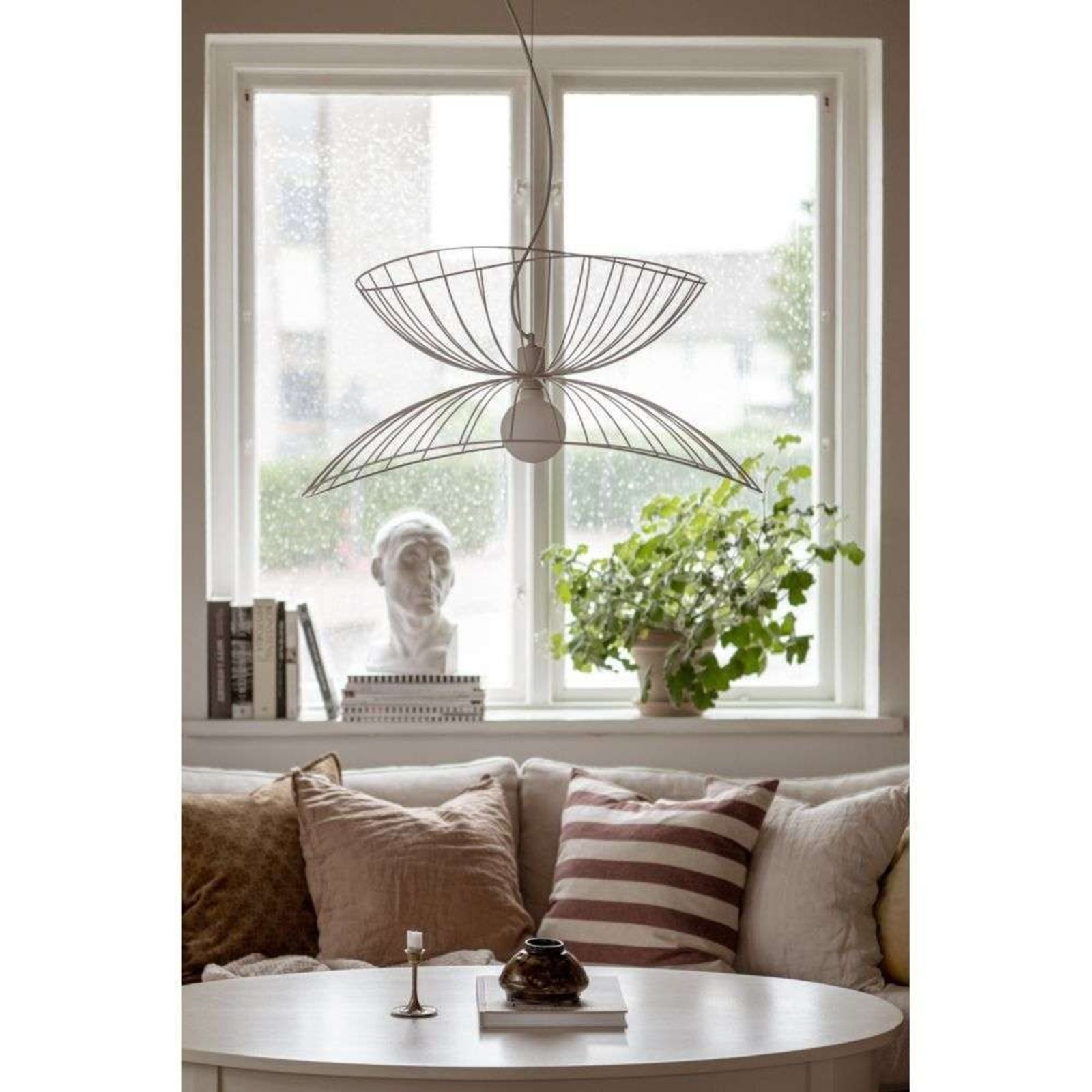 Globen Lighting Pendelleuchte RAY, weiß, Ø 70 cm Globen Lighting Pendelleuchte RAY, weiß, Ø 70 cm