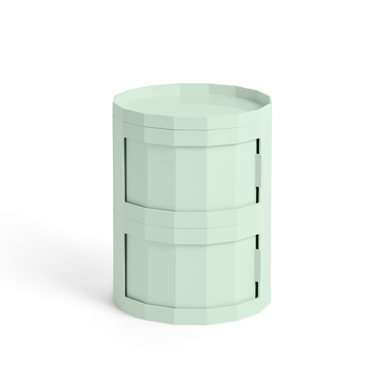 Facet Cabinet 20 sidobord, mintgrön, ABS - HAY