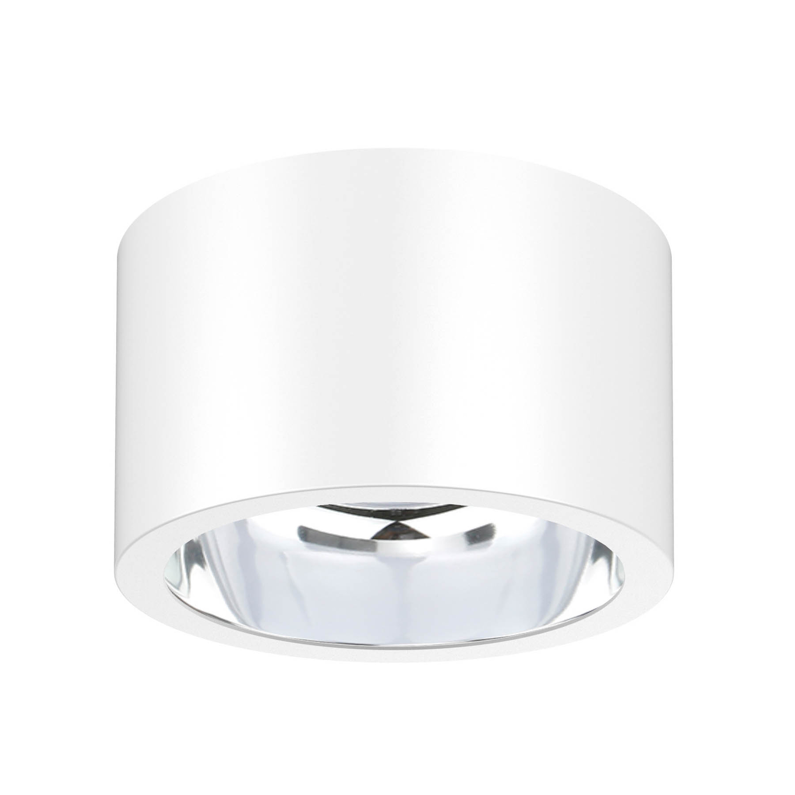 Spot pour plafond LED ALG54, Ø 12,9 cm blanc