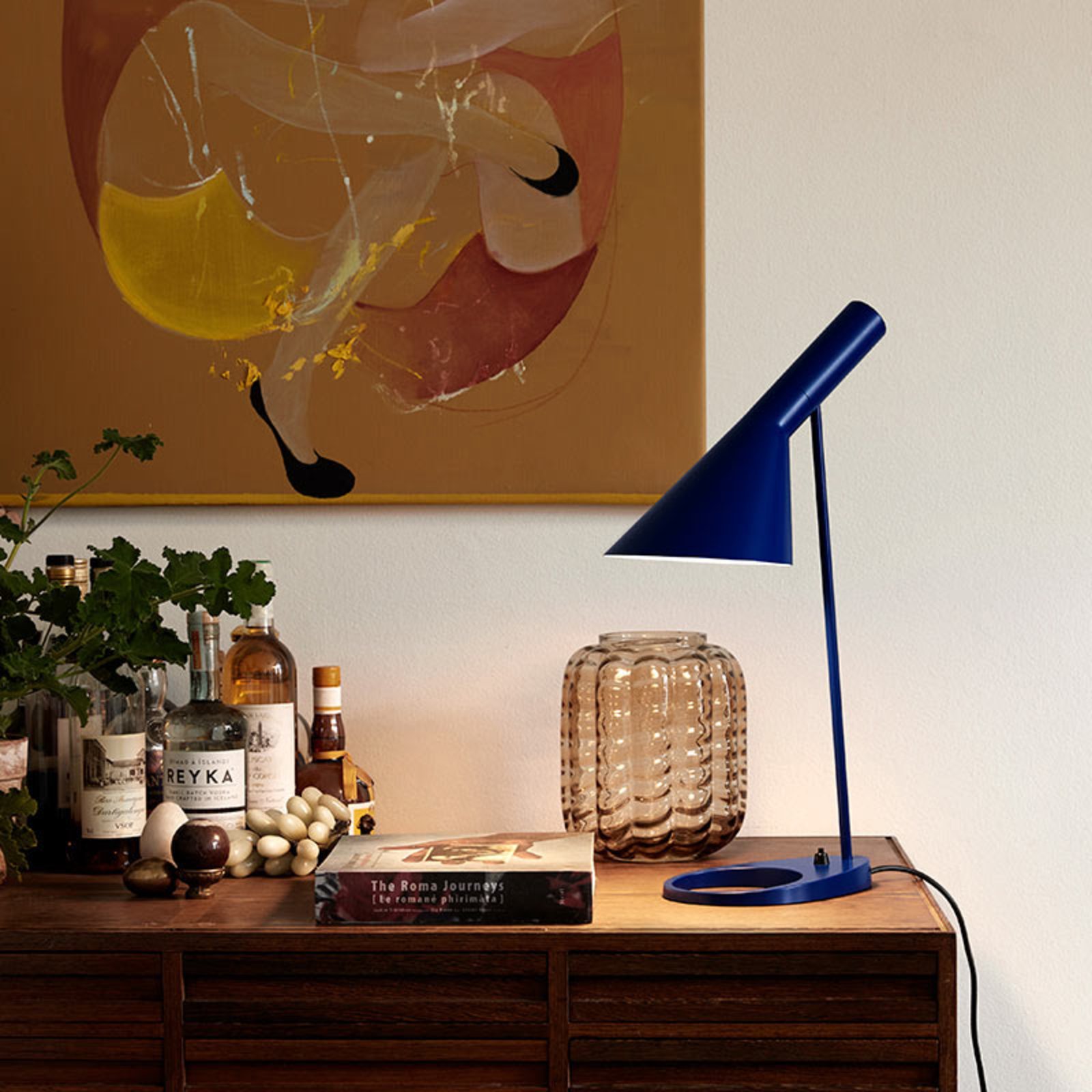 Louis Poulsen AJ - table lamp, midnight blue