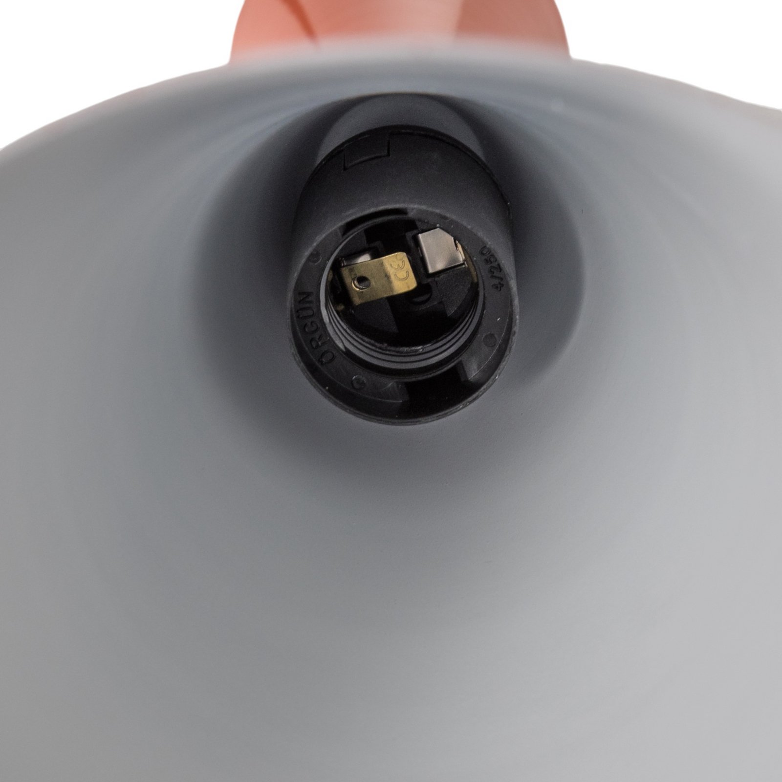 Hengelampe Tom, oransje, metall, Ø 19 cm, E27