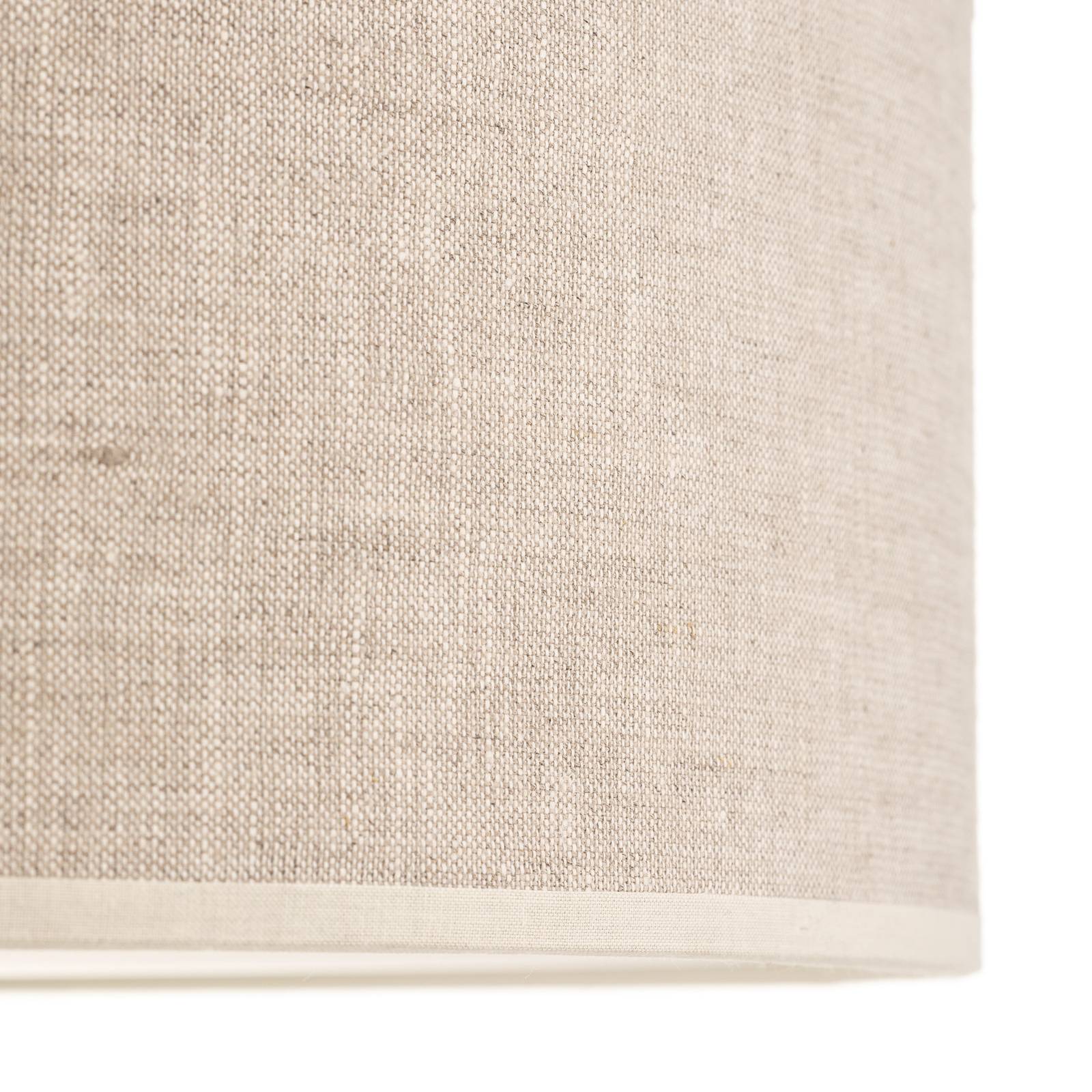 Lampa sufitowa Canvas, beżowa, Ø 48 cm