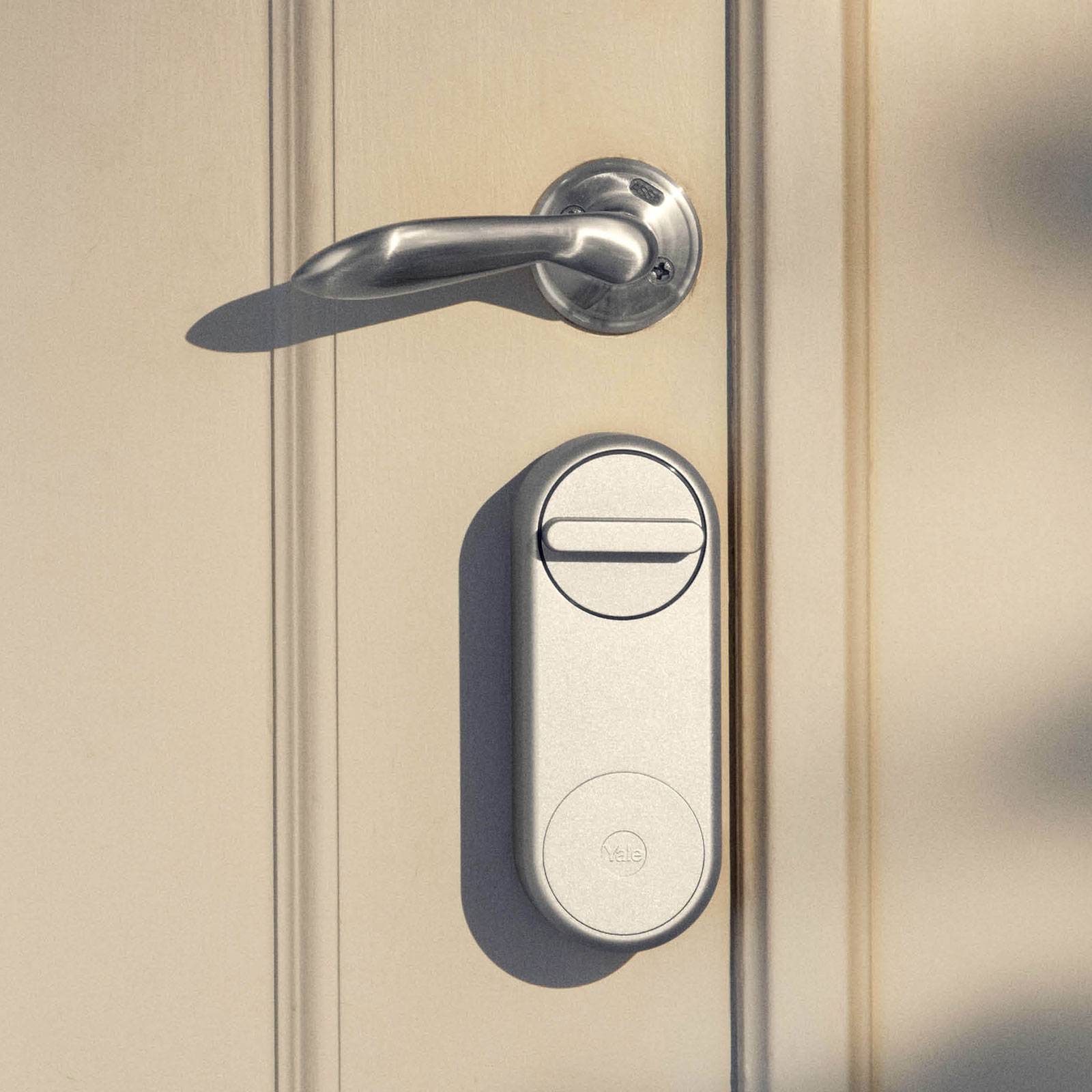 Yale Linus Smart Lock deurslot, zilver - alu / grijs / zink - metaal