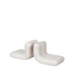 Stone Bookends 2 pcs. Bildhauerei White - Tom Dixon