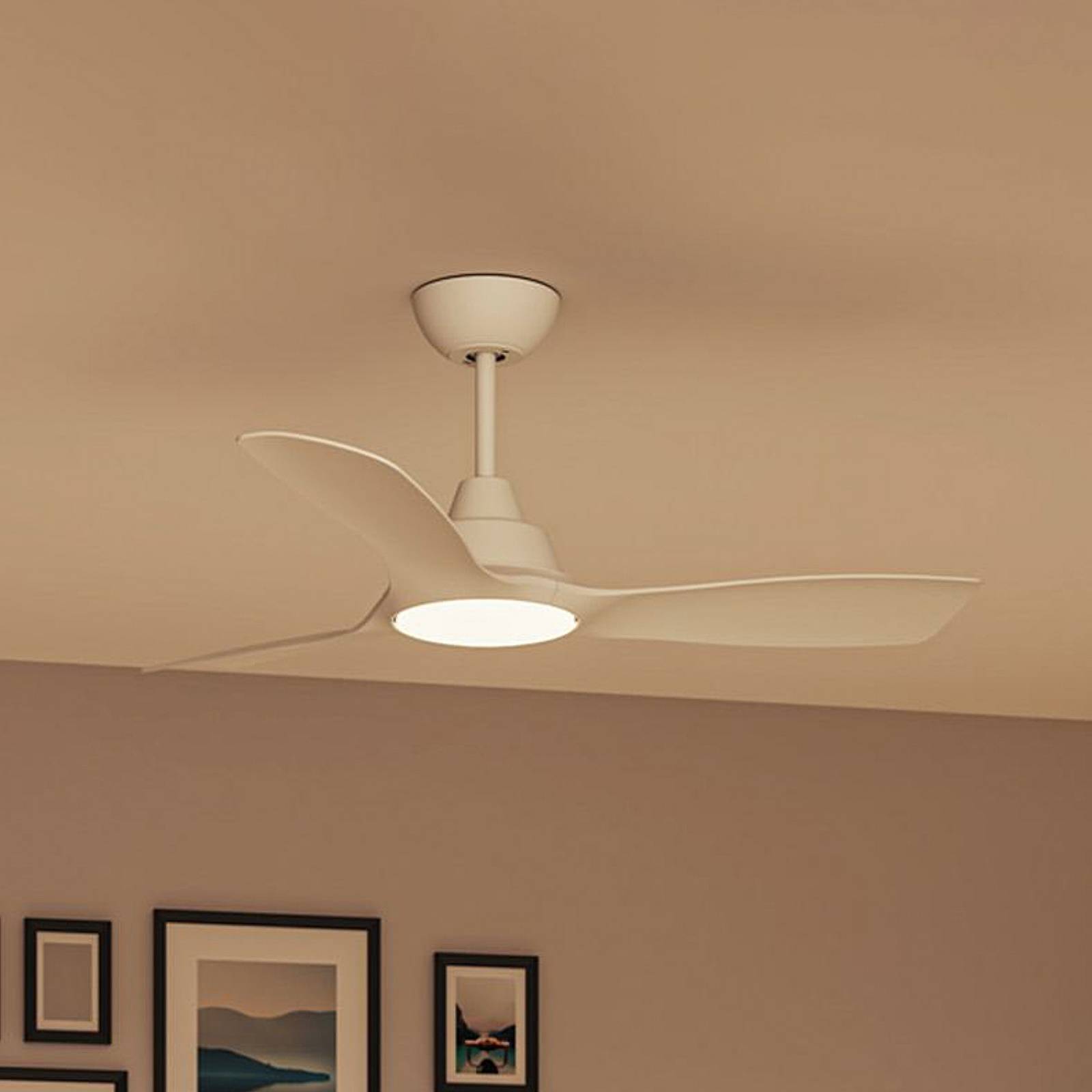 Philips LED-Deckenventilator Fix Blade Ø 132 cm, weiß, leise günstig online kaufen
