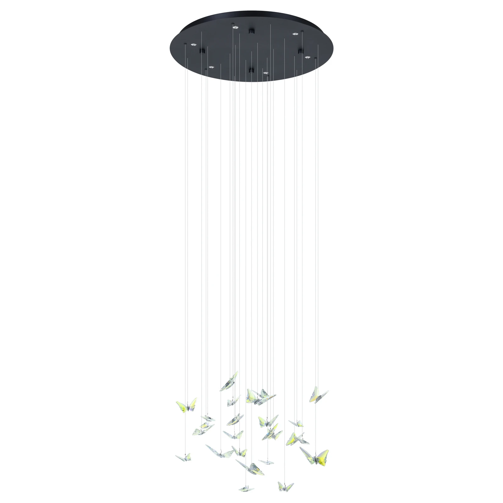Lampada LED a sospensione EGLO Stars of Light Adrados, rotonda, a 6 luci.