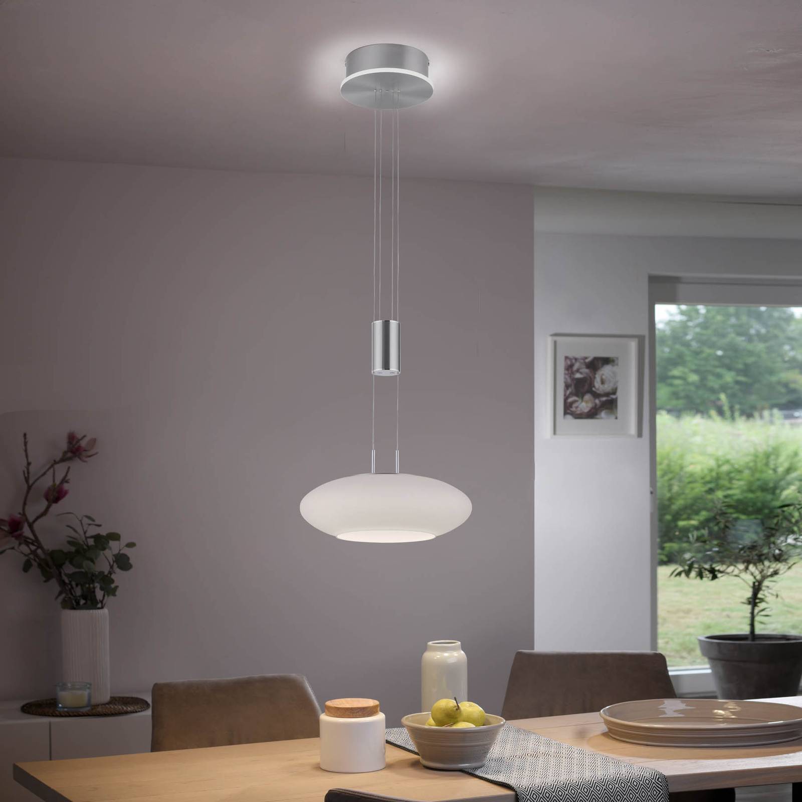 Q-Smart-Home Paul Neuhaus Q-ETIENNE suspension LED 1 lampes