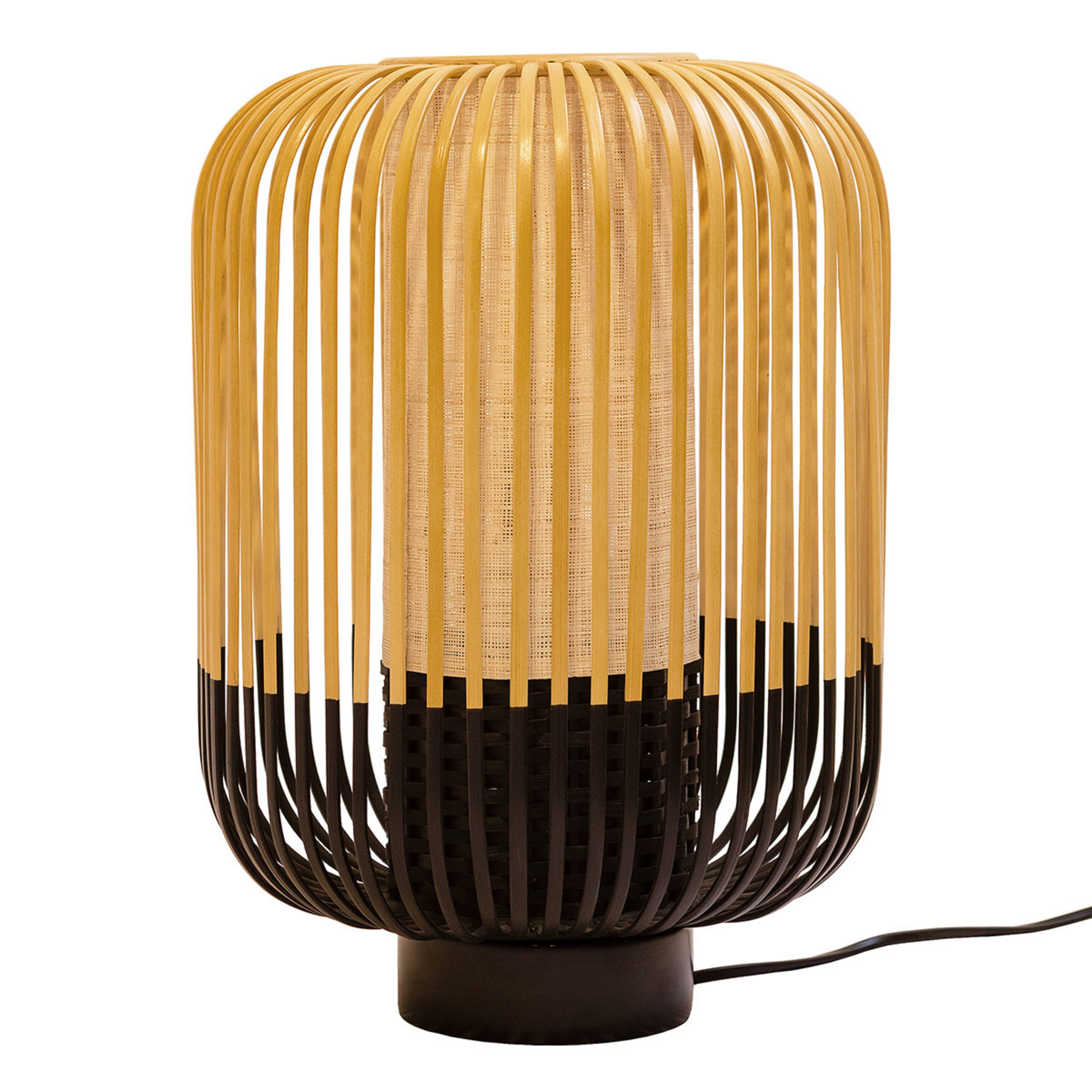 Bamboo Tischleuchte M Black - Forestier