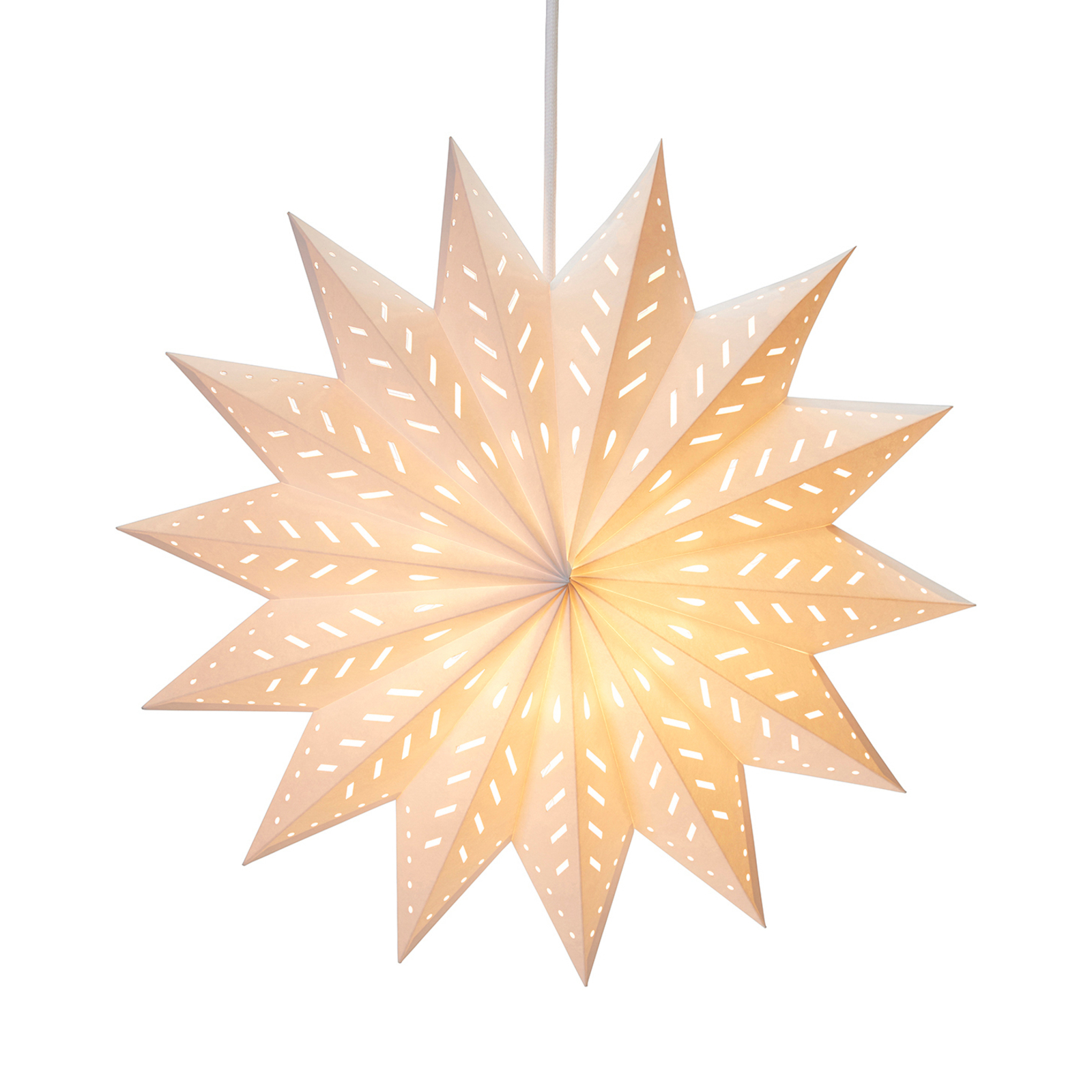PR Home Alfa Star lámpara colgante blanco Ø 50 cm