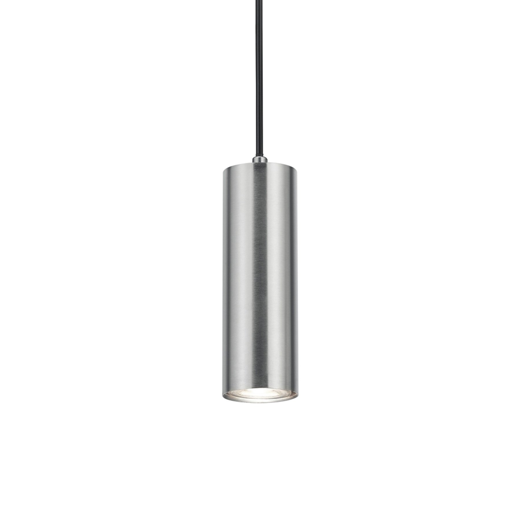 Trio Lighting DUOline 732401 2-circuit pendant light GU10 nickel, for Living / Dining Room, metal, GU10, 25 W, energy efficiency: A++, H: 18 cm
