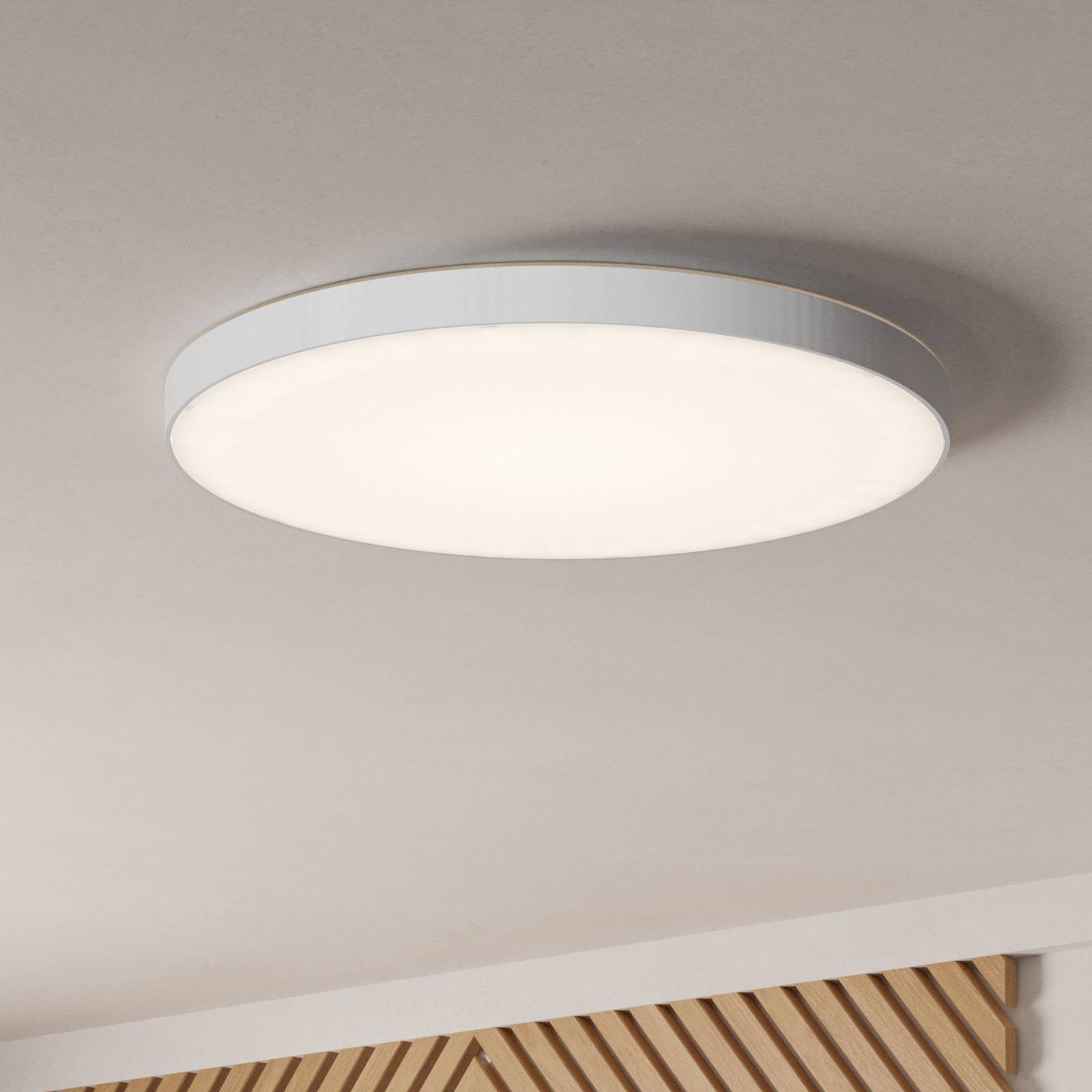 LED-Deckenlampe Zubieta-A, weiß, Ø60cm günstig online kaufen