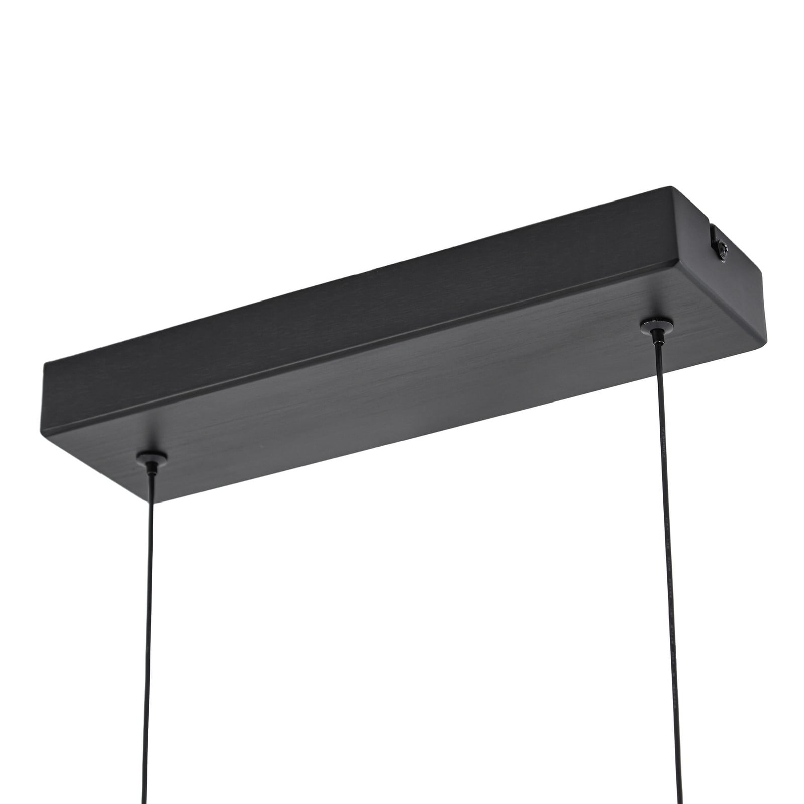 Steve Suspension LED noire 113 cm à 6 lampes, à intensité variable - Lucande