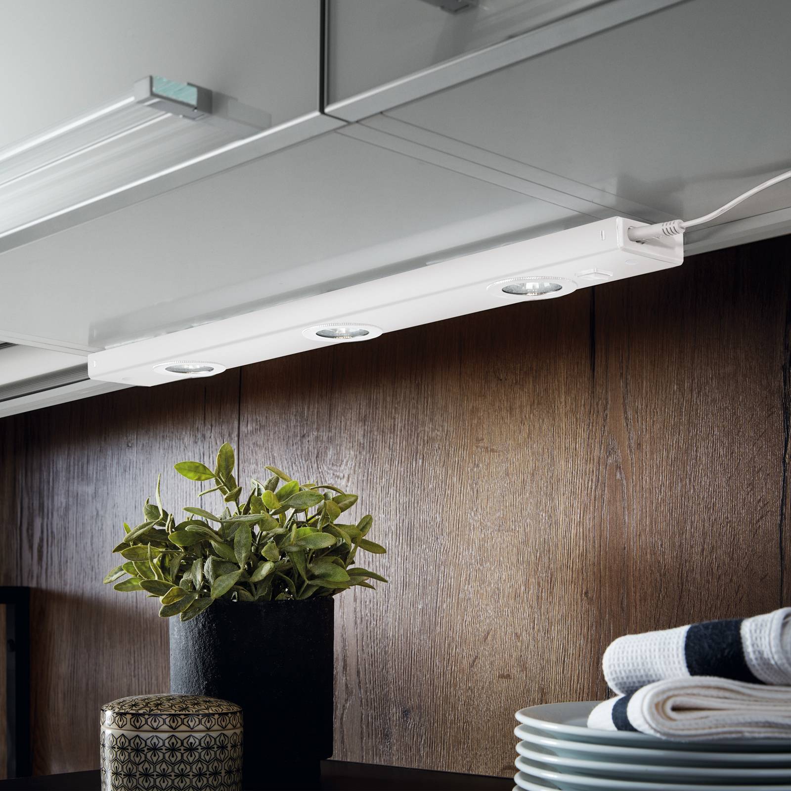 EGLO Kob LED podlinkové světlo s vypínačem, bílá