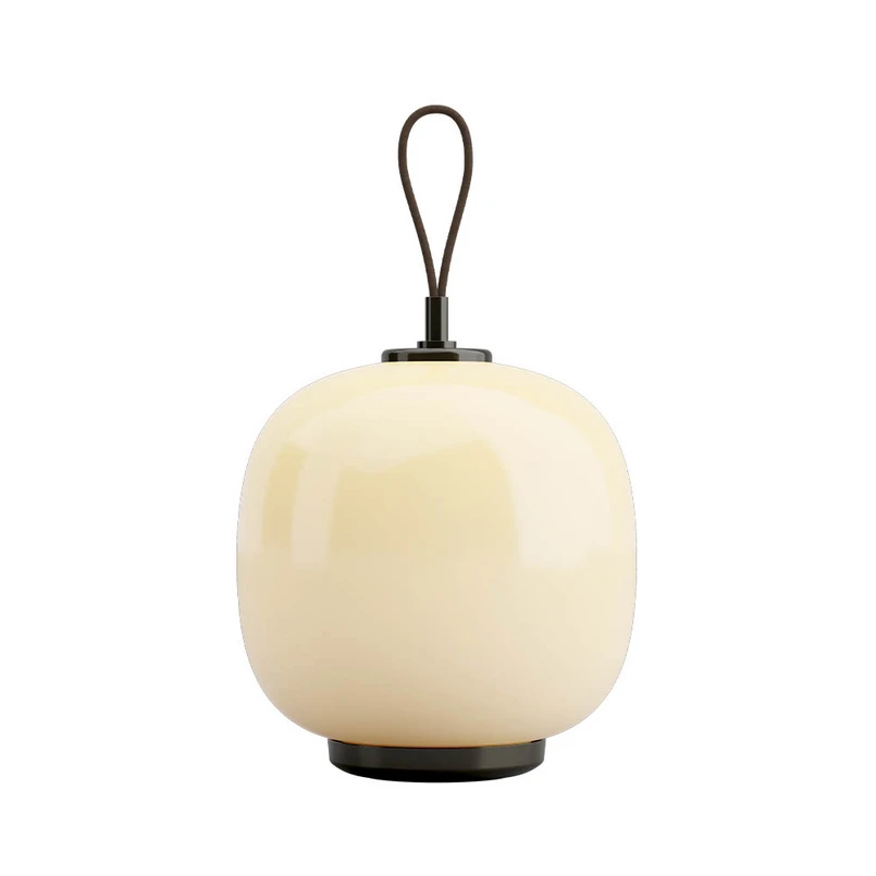 Louis Poulsen – VL45 Radiohus Portable Bordslampa Brass/Glossy Pale Yellow